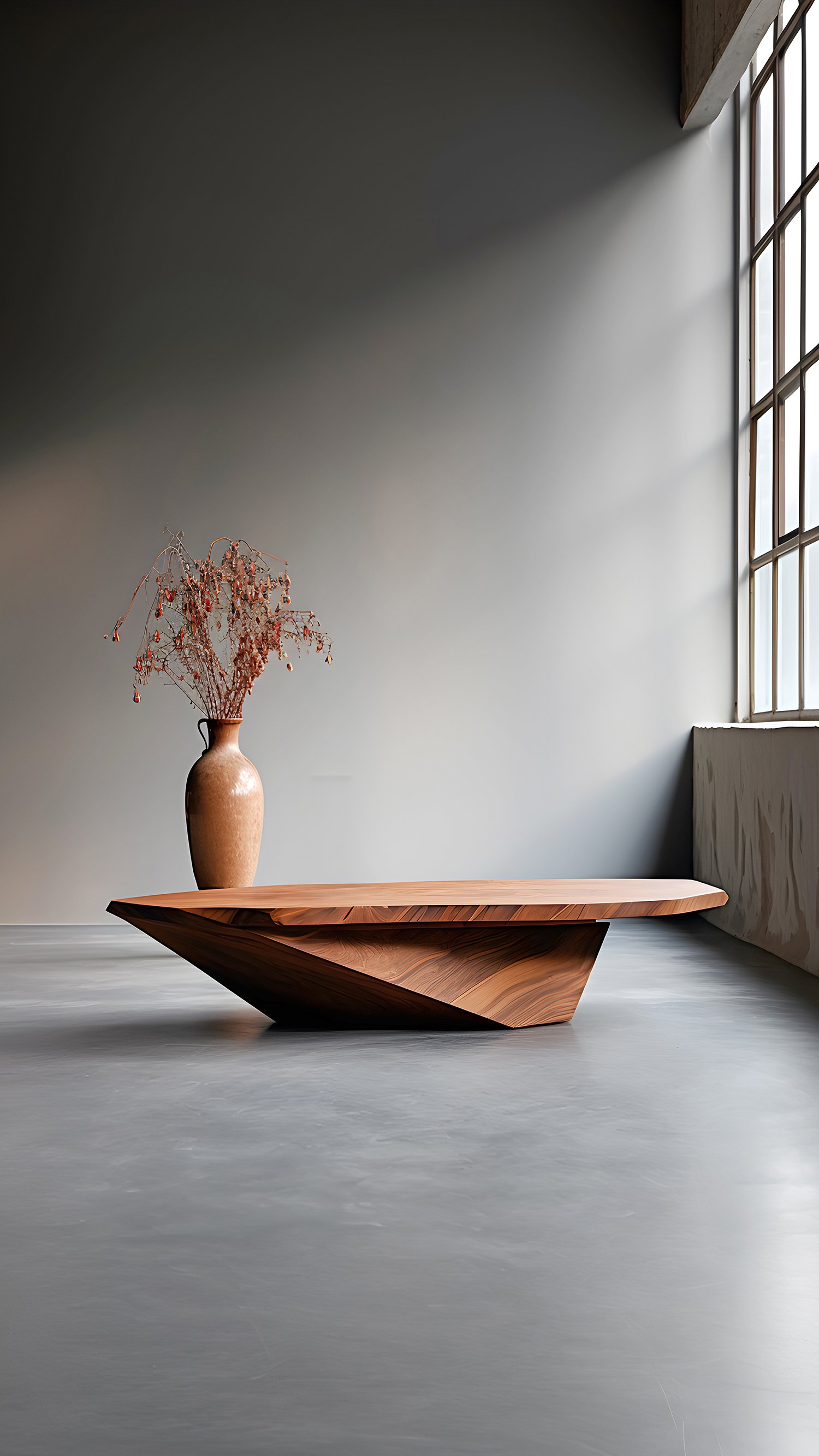 Sculptural Coffee Table Made of Solid Wood, Center Table Solace S24 by Joel Escalona — 7.jpg