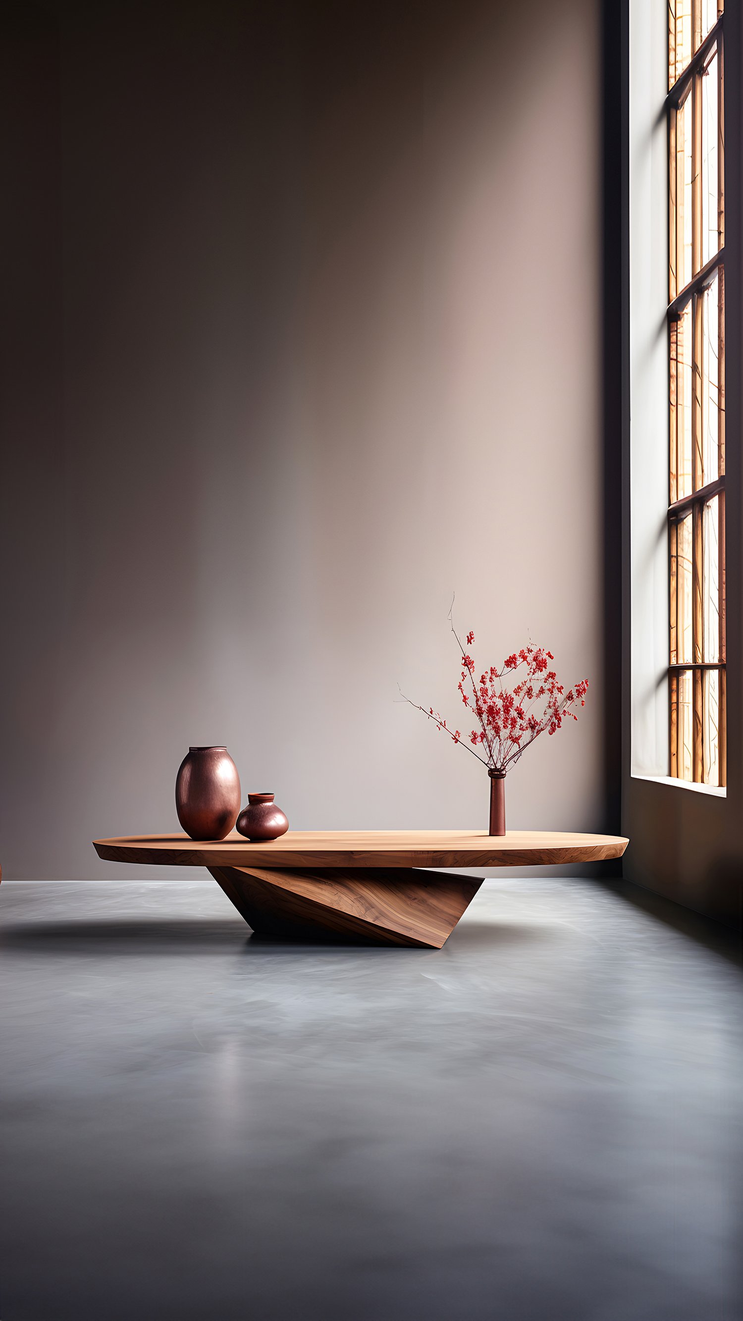 Sculptural Coffee Table Made of Solid Wood, Center Table Solace S25 by Joel Escalona — 9.jpg