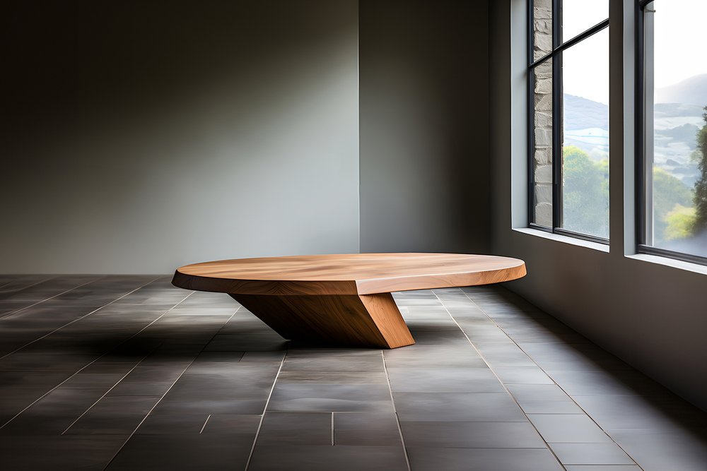 Sculptural Coffee Table Made of Solid Wood, Center Table Solace S26 by Joel Escalona —2.jpg