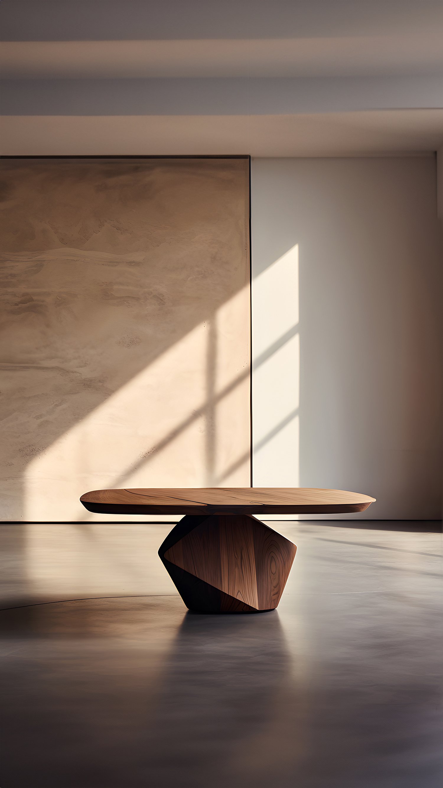 Sculptural Coffee Table Made of Solid Wood, Center Table Solace S30 by Joel Escalona — 6.jpg