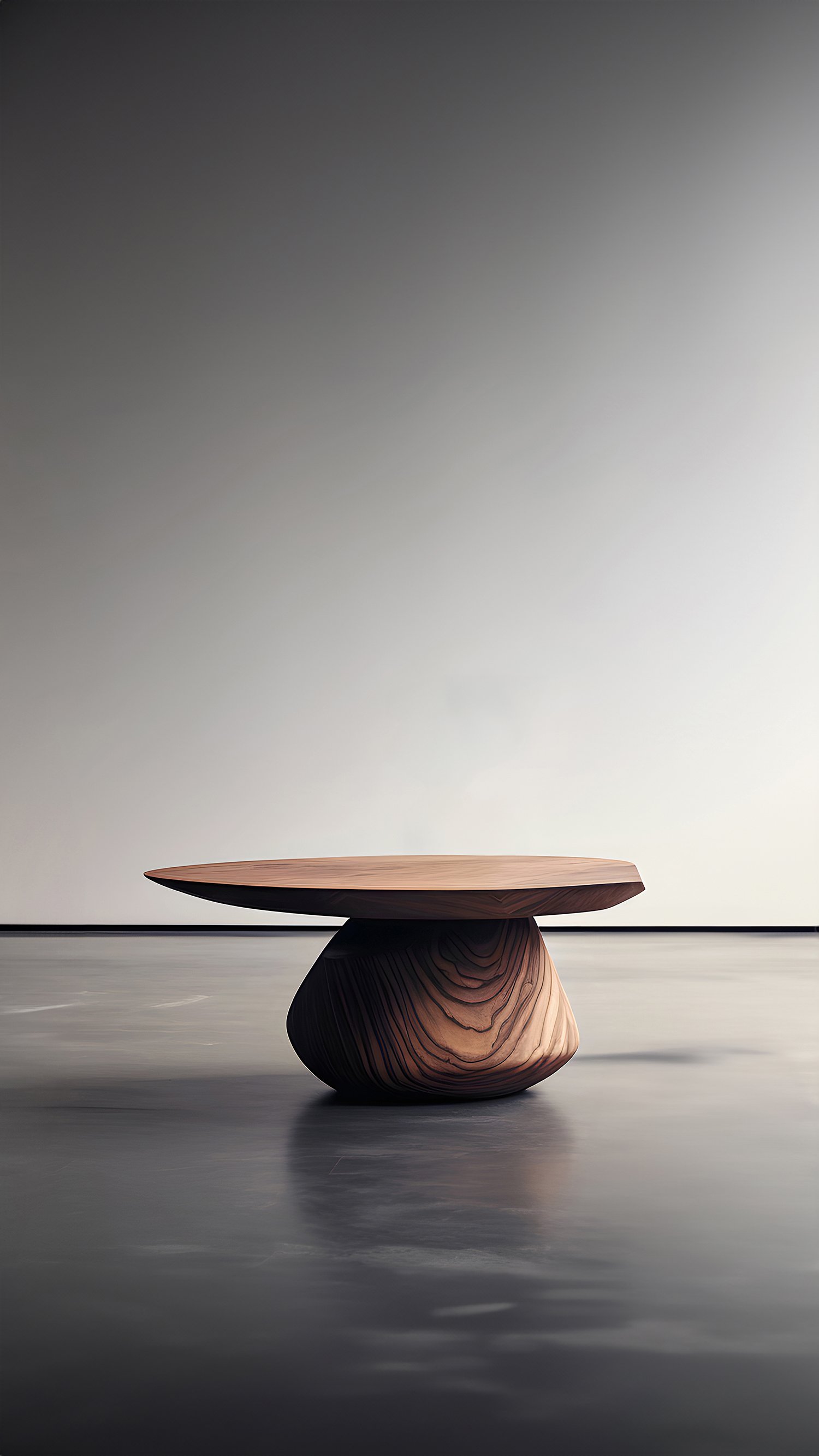Sculptural Coffee Table Made of Solid Wood, Center Table Solace S33 by Joel Escalona — 6.jpg