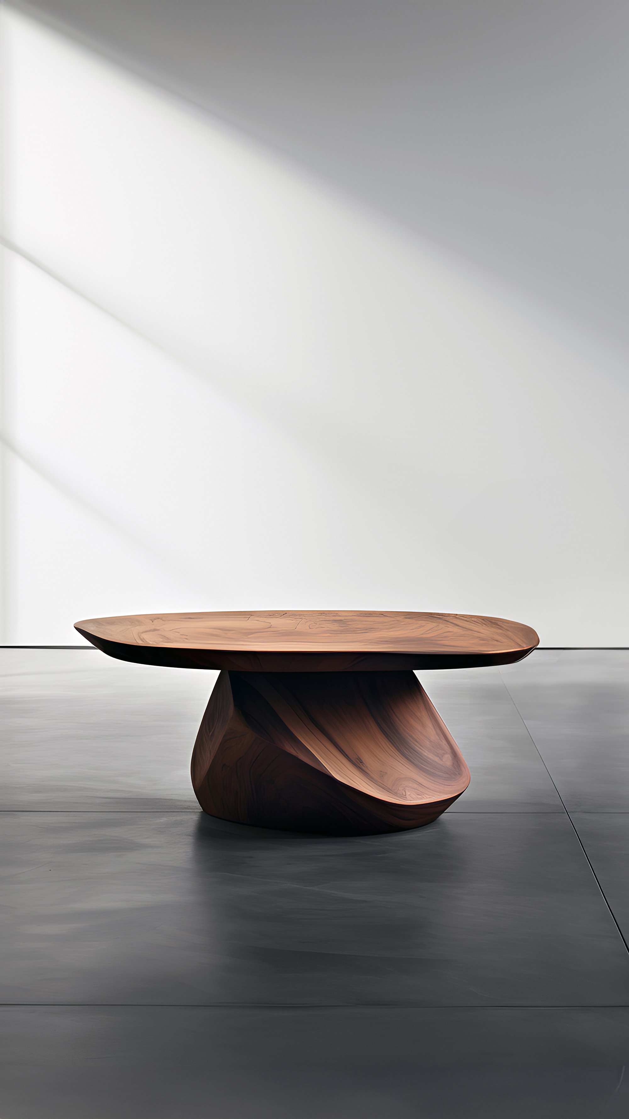 Sculptural Coffee Table Made of Solid Wood, Center Table Solace S38 by Joel Escalona — 6.jpg