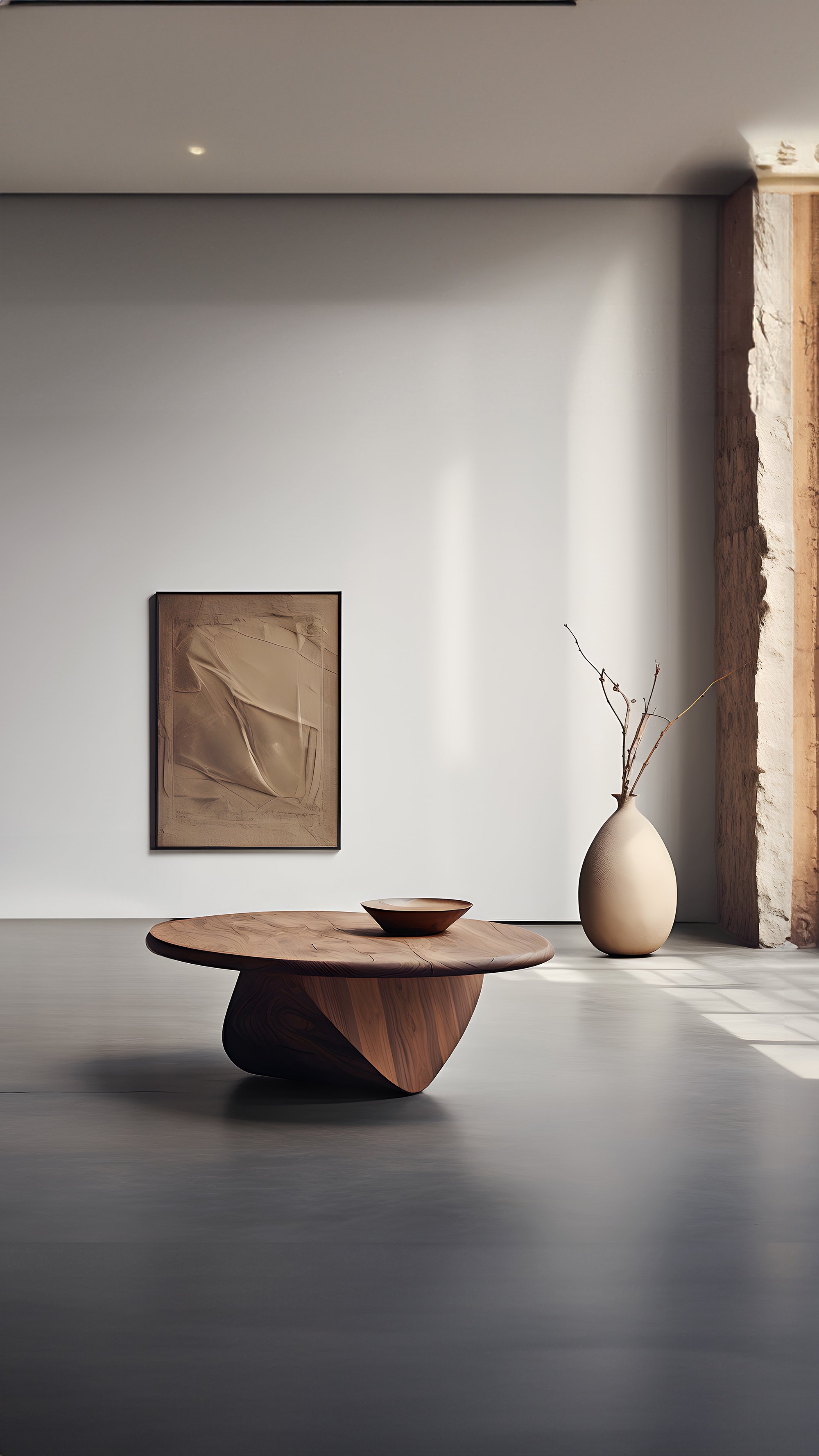 Sculptural Coffee Table Made of Solid Wood, Center Table Solace S38 by Joel Escalona — 9.jpg