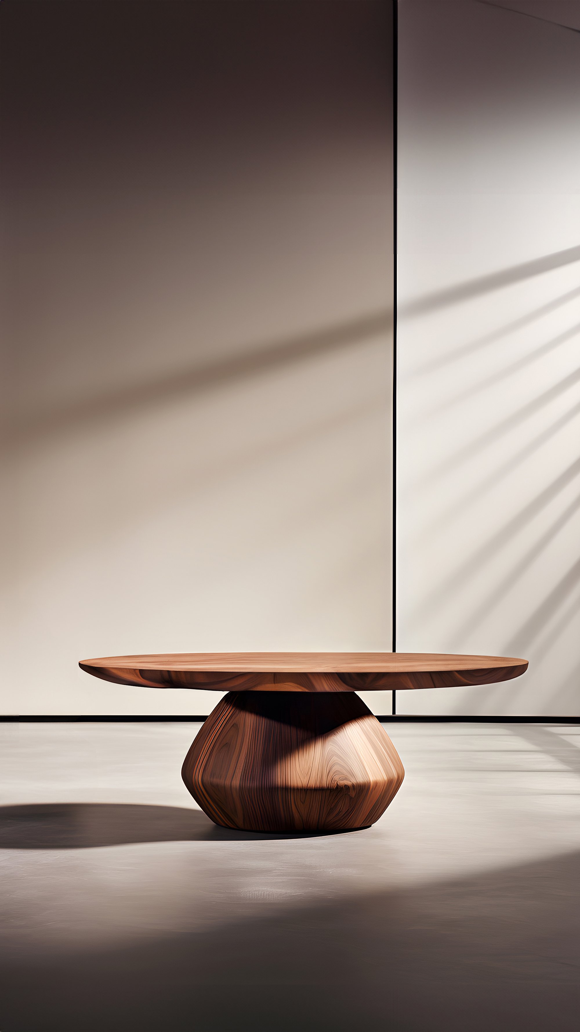 Sculptural Coffee Table Made of Solid Wood, Center Table Solace S42 by Joel Escalona — 6.jpg