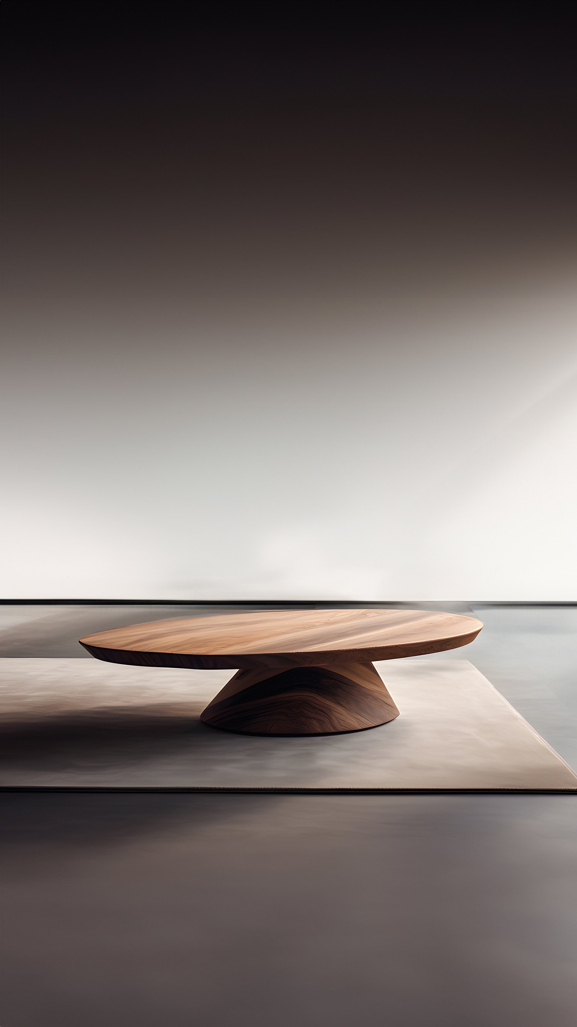 Sculptural Coffee Table Made of Solid Wood, Center Table Solace S47 by Joel Escalona — 9.jpg