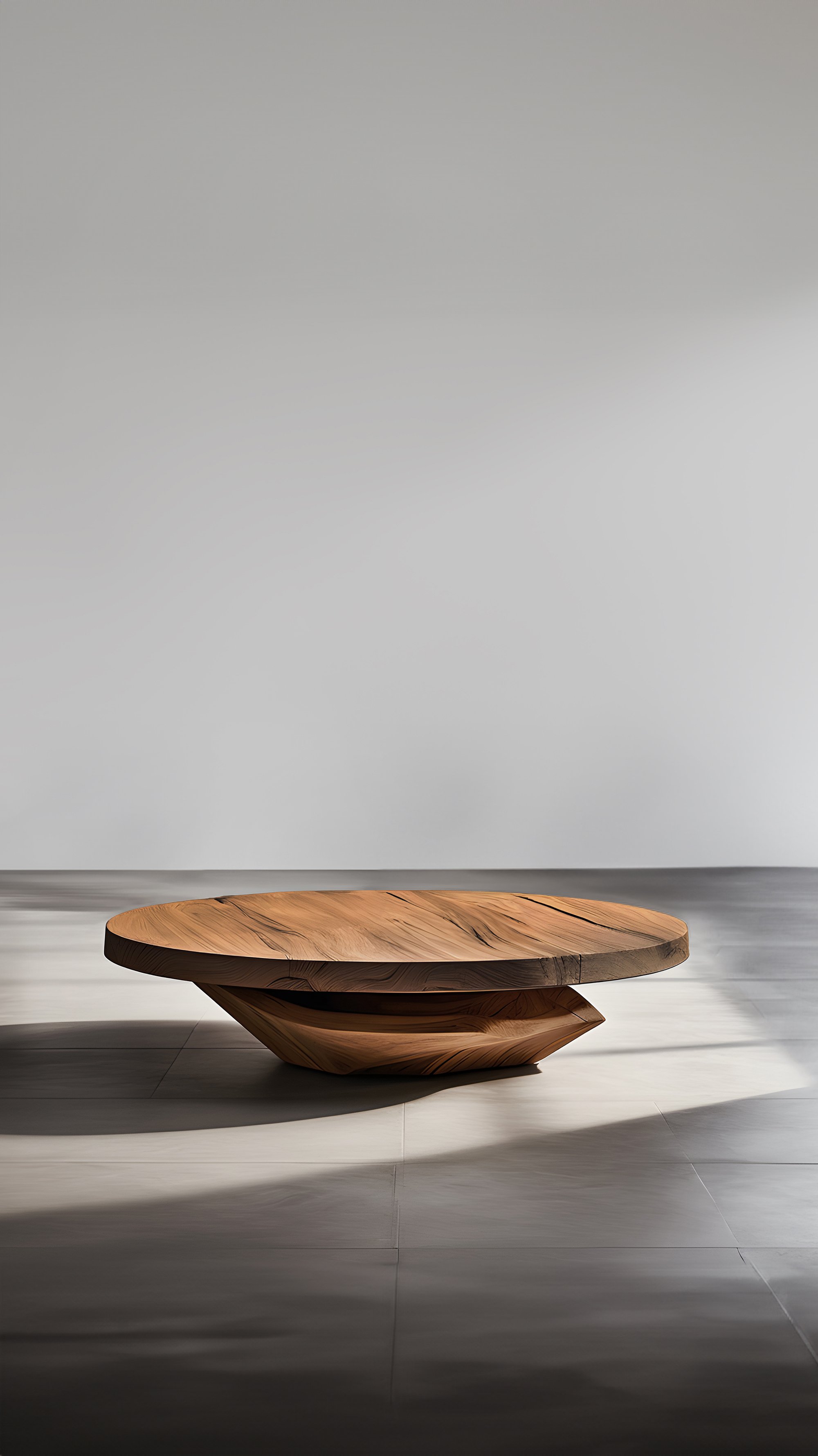 Sculptural Coffee Table Made of Solid Wood, Center Table Solace S50 by Joel Escalona — 8.jpg