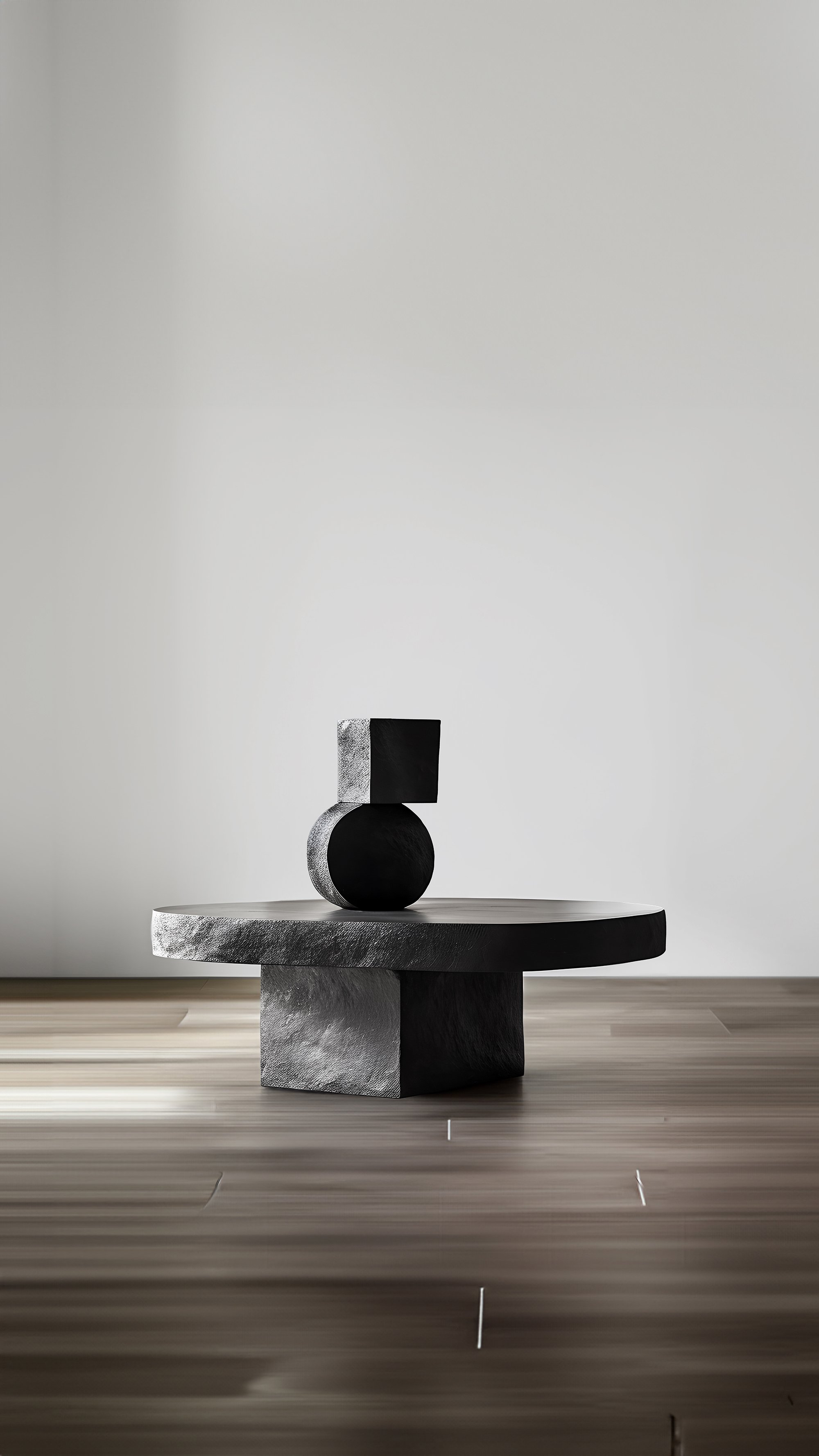 Sculptural Sophistication Unseen Force #23 Joel Escalona's Oak Table, Art Decor — 4.jpg
