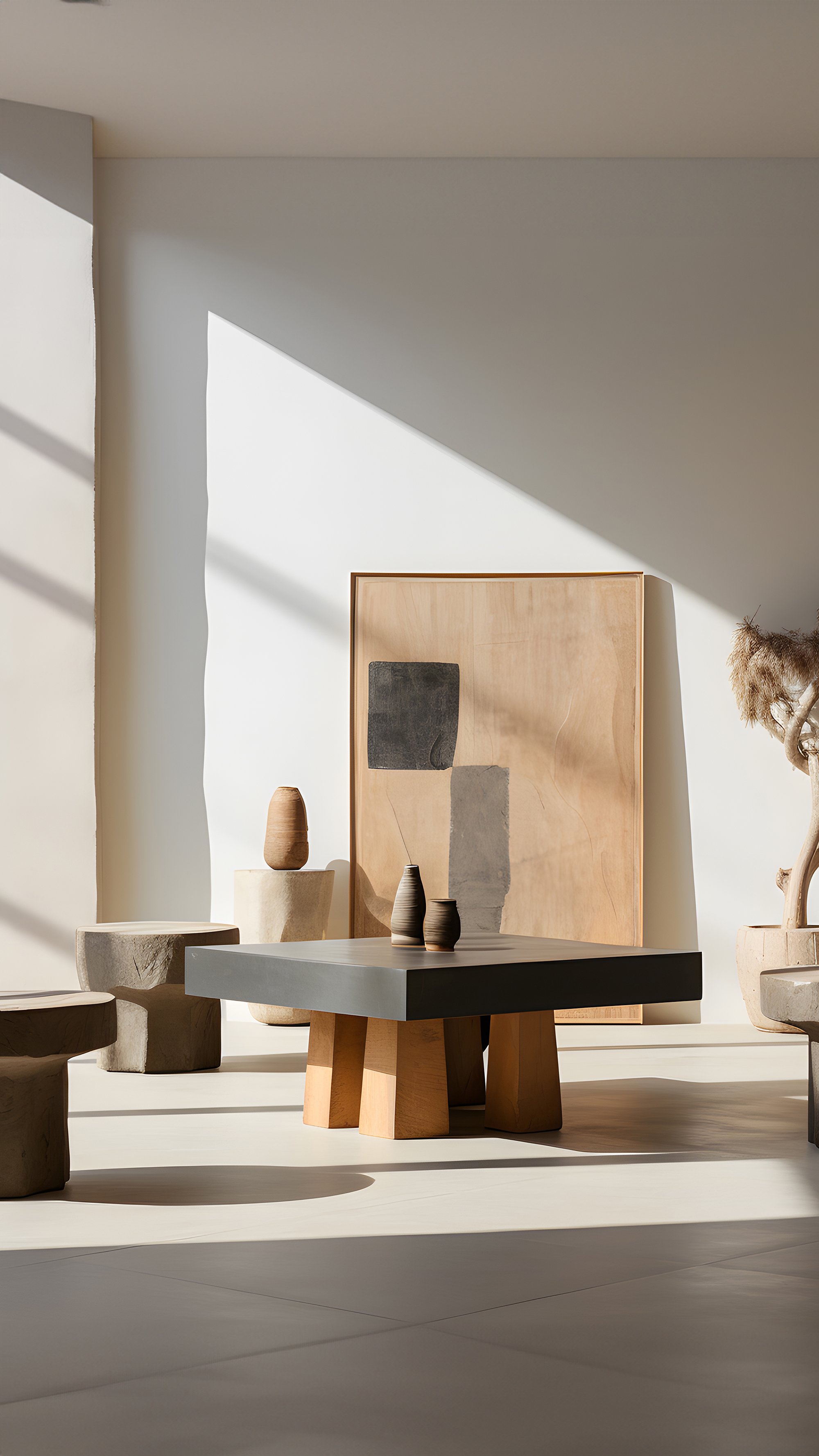 Duo-Tone Square Coffee Table - Dynamic Fundamenta 35 by NONO — 8.jpg