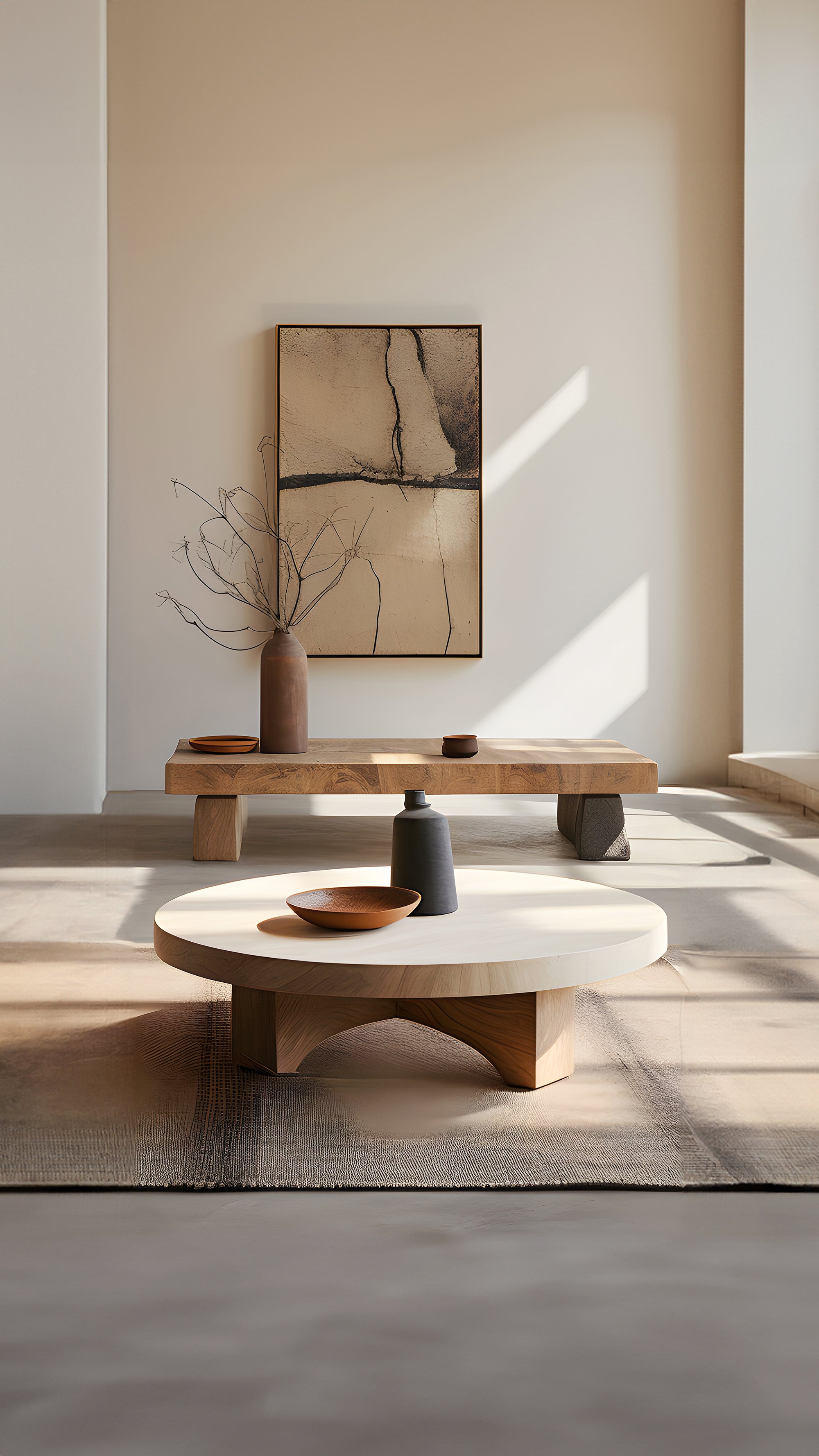 Minimalist Natural Oak Coffee Table - Zen Fundamenta 38 by NONO —6.jpg