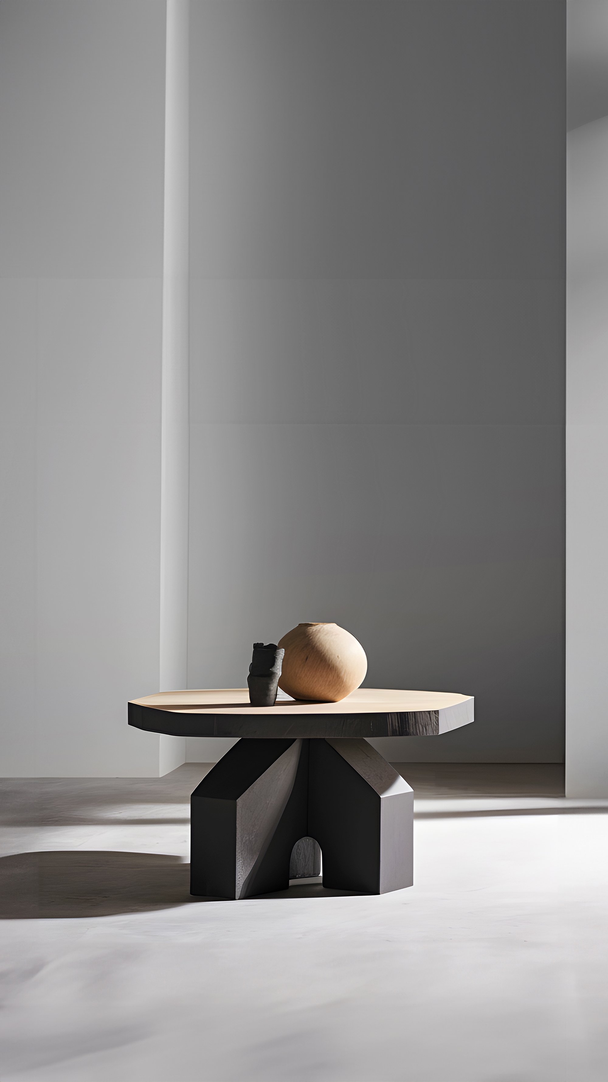 Fundamenta Coffee Table 47 Solid Wood, Geometric Lines — 5.jpg