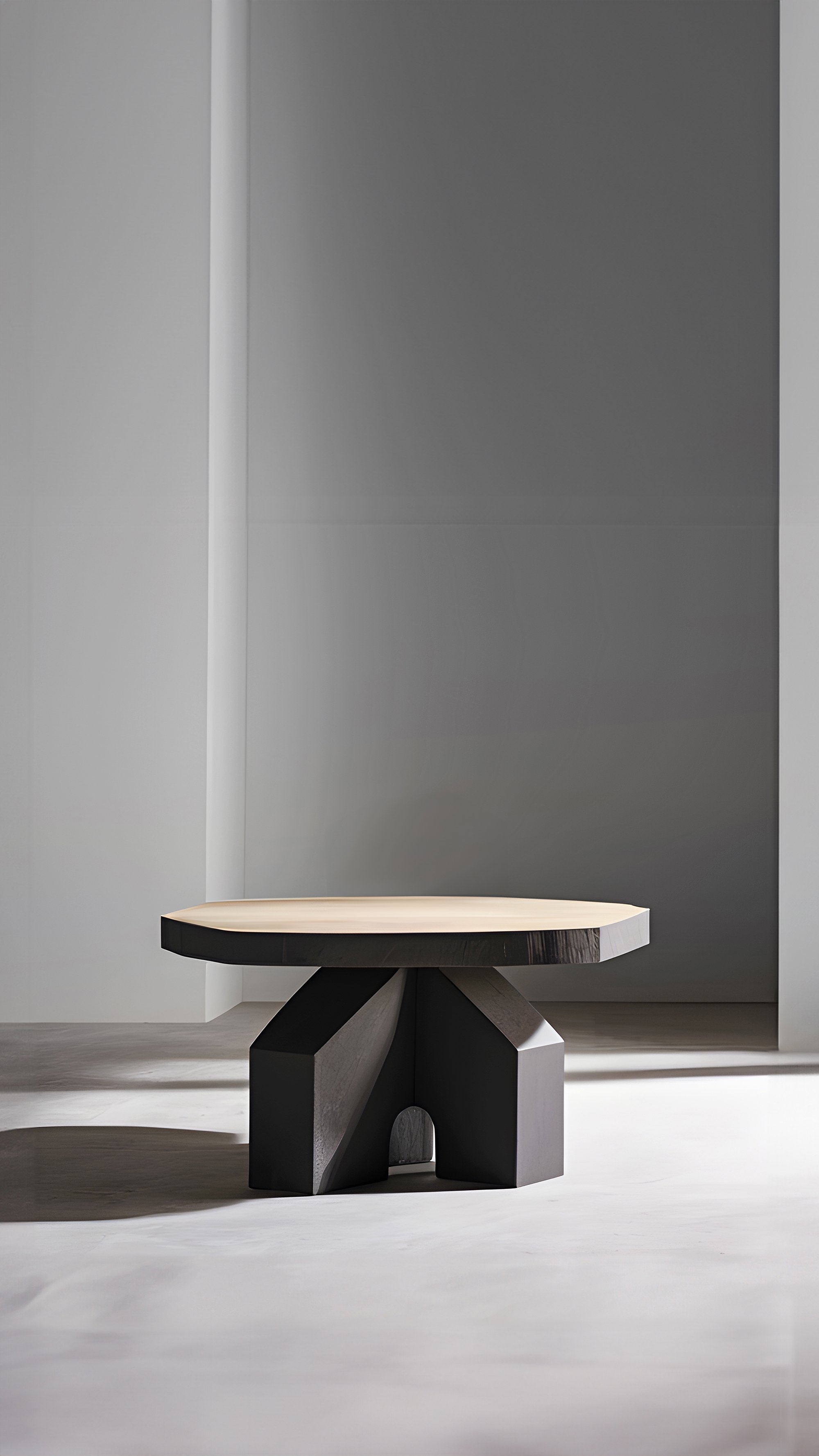 Fundamenta Coffee Table 47 Solid Wood, Geometric Lines — 6.jpg