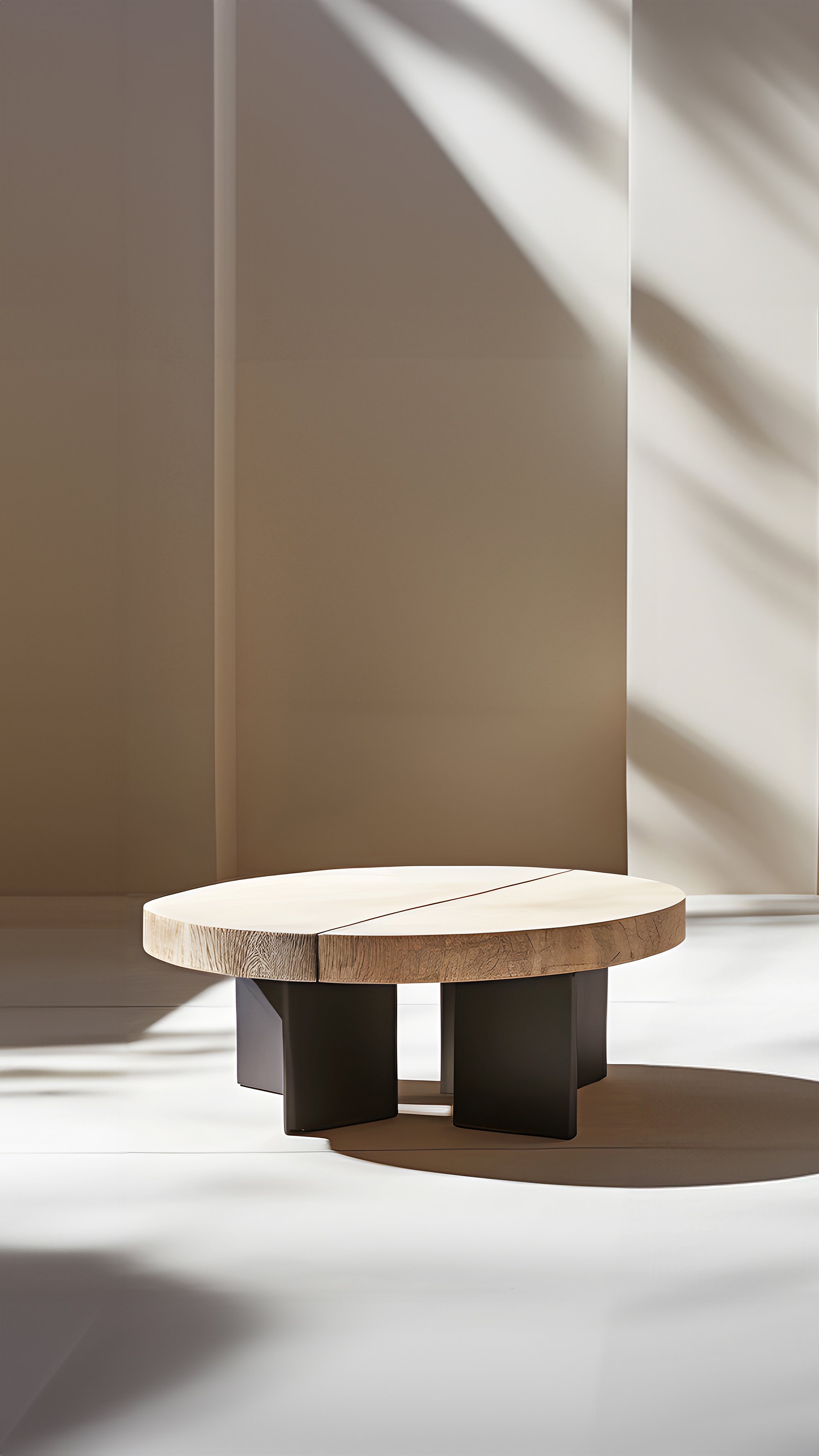 Round Top Fundamenta Table 53 Abstract Shapes, Oak Elegance — 5.jpg