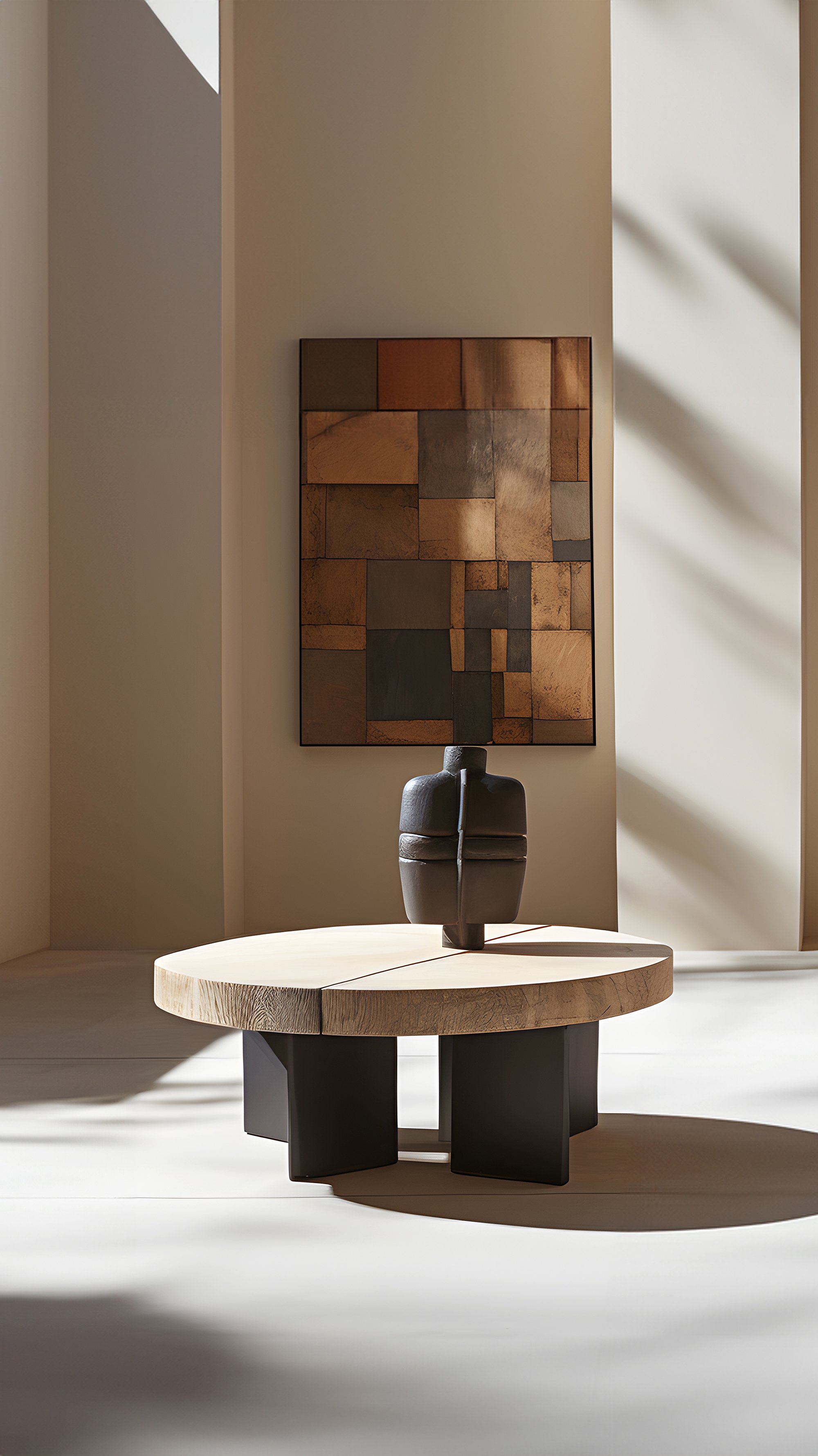 Round Top Fundamenta Table 53 Abstract Shapes, Oak Elegance — 6.jpg