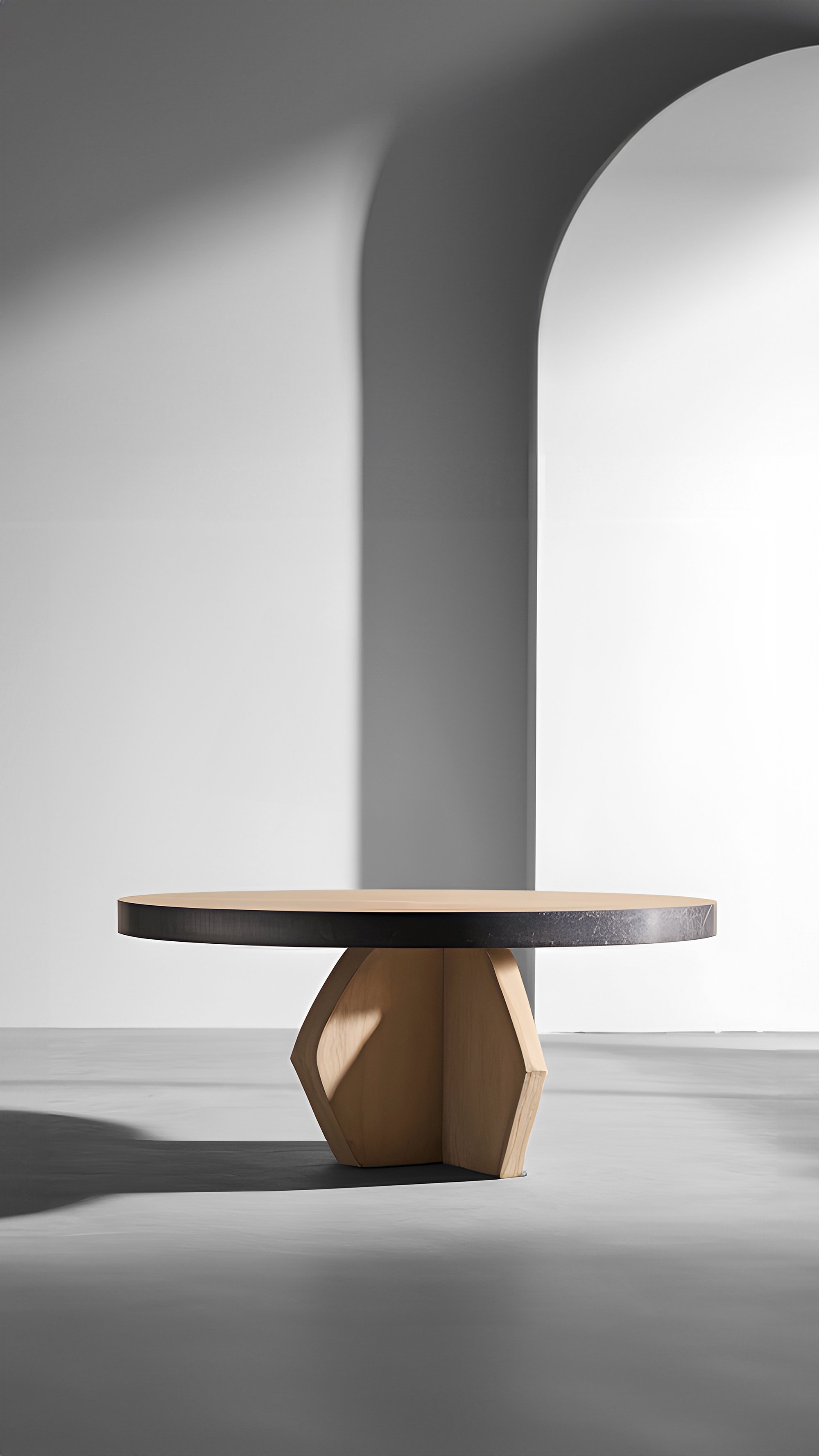 Fundamenta Coffee Table 55 Solid Oak, Abstract Design – 6.jpg