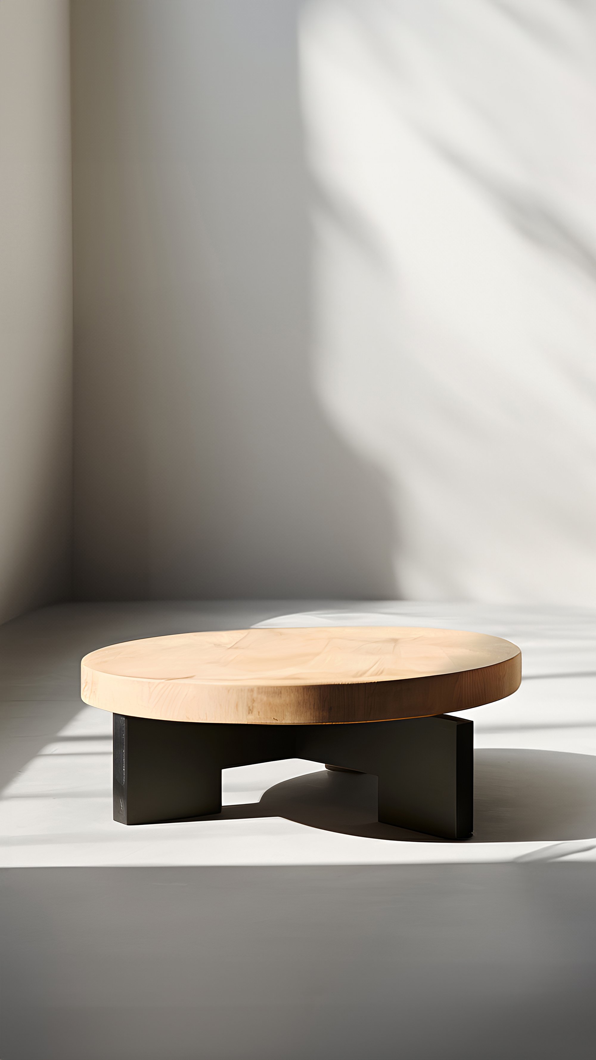 Round Top Fundamenta Table 61 Abstract Oak, Sleek Design – 5.jpg