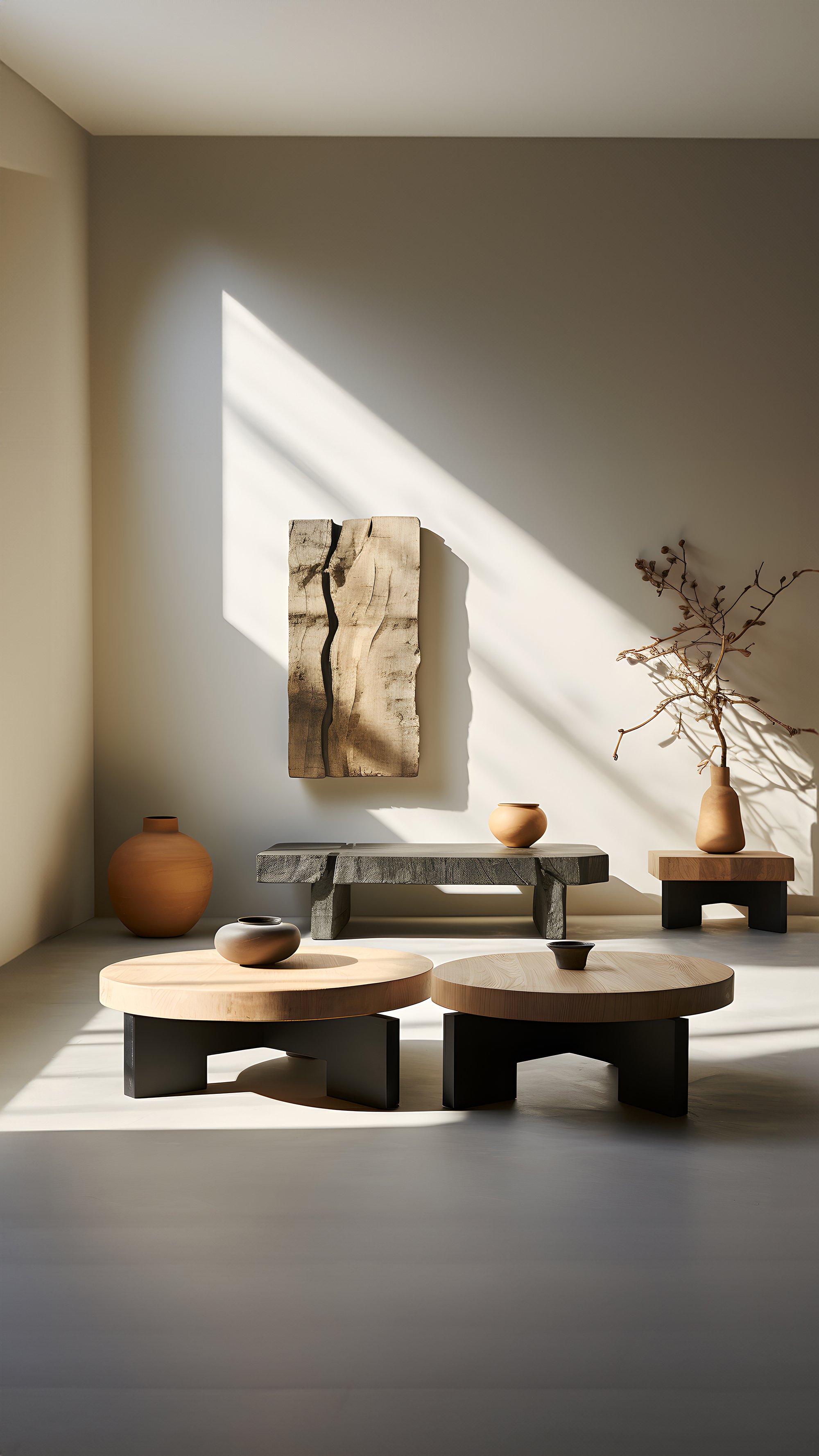 Round Top Fundamenta Table 61 Abstract Oak, Sleek Design – 7.jpg