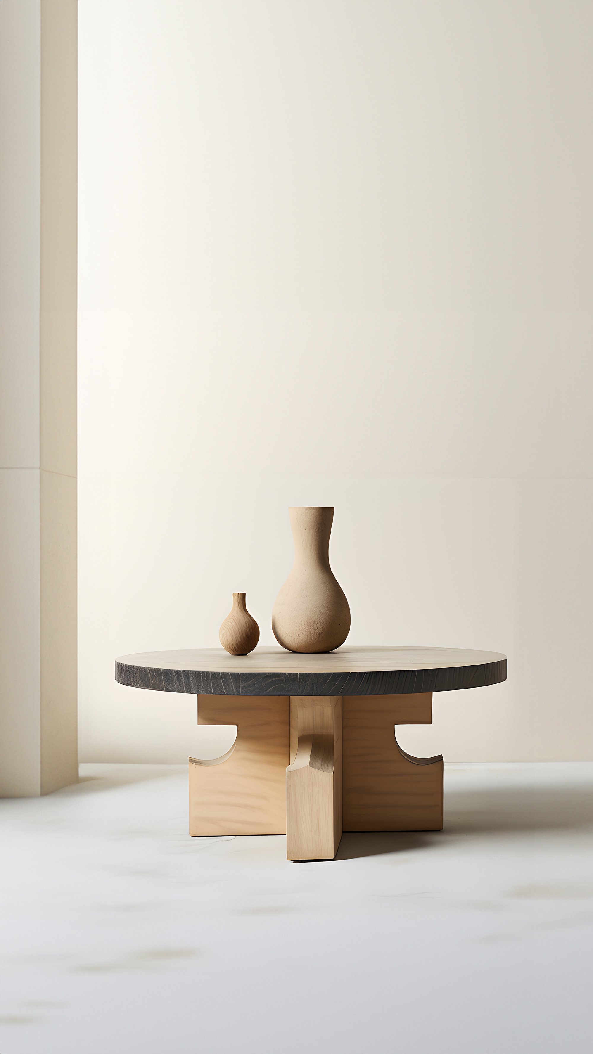 Round Oak Fundamenta Table 63 Geometric Flair, Contemporary Look – 6.jpg