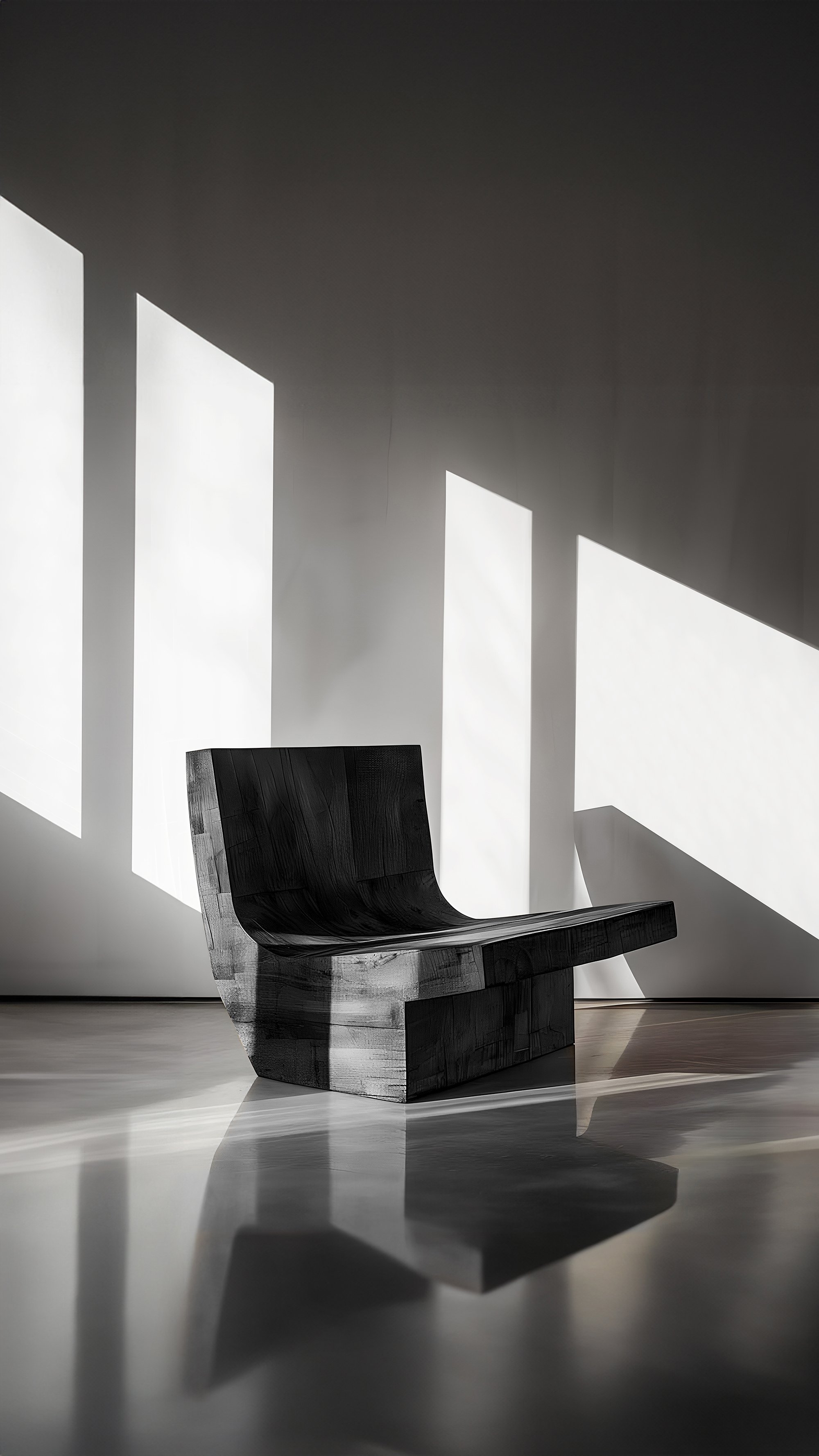 Modern Chair Solid Oak Sculptural Form Muted by Joel Escalona No01 -12.jpg