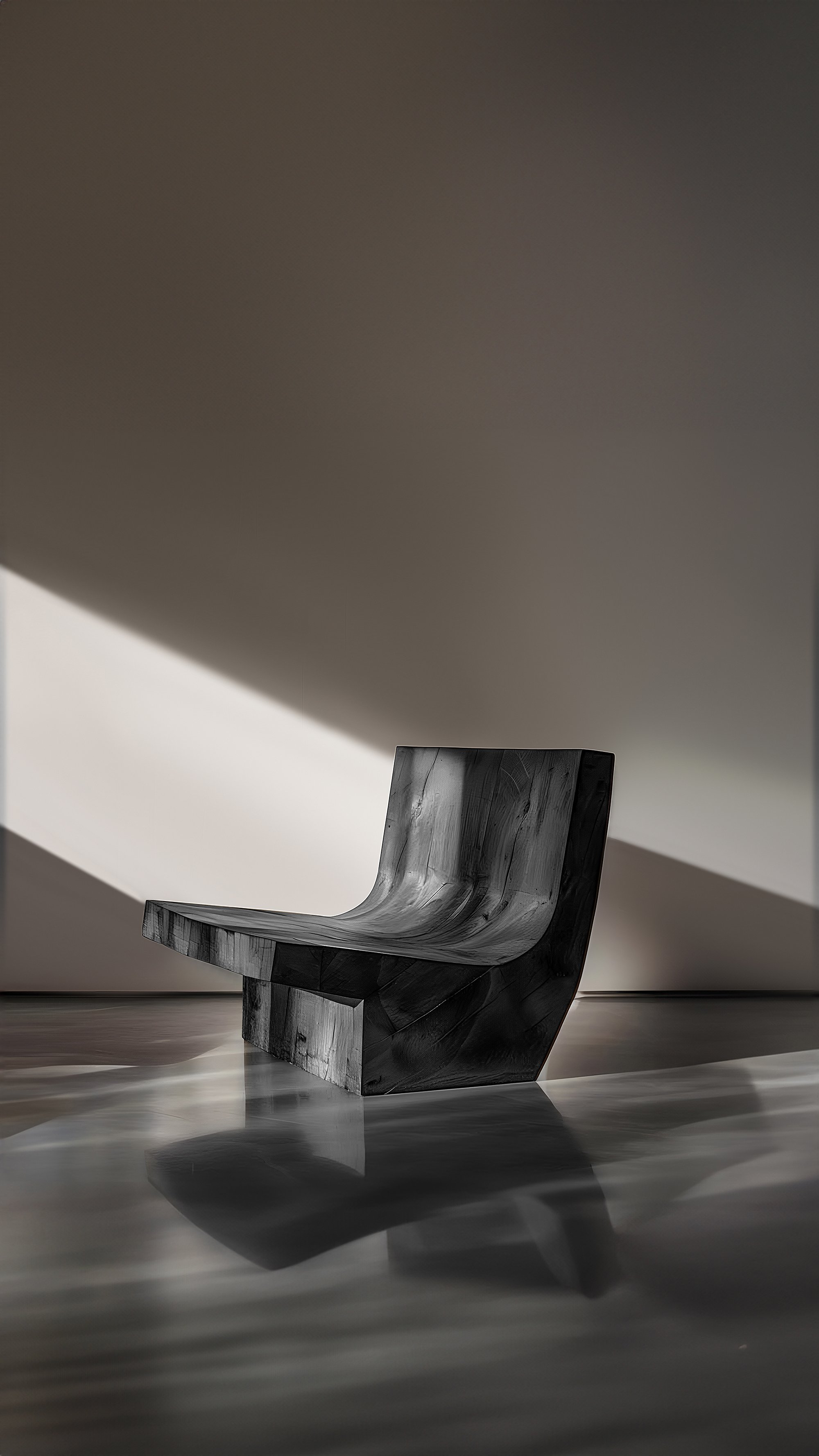 Modern Chair Solid Oak Sculptural Form Muted by Joel Escalona No01 -14.jpg