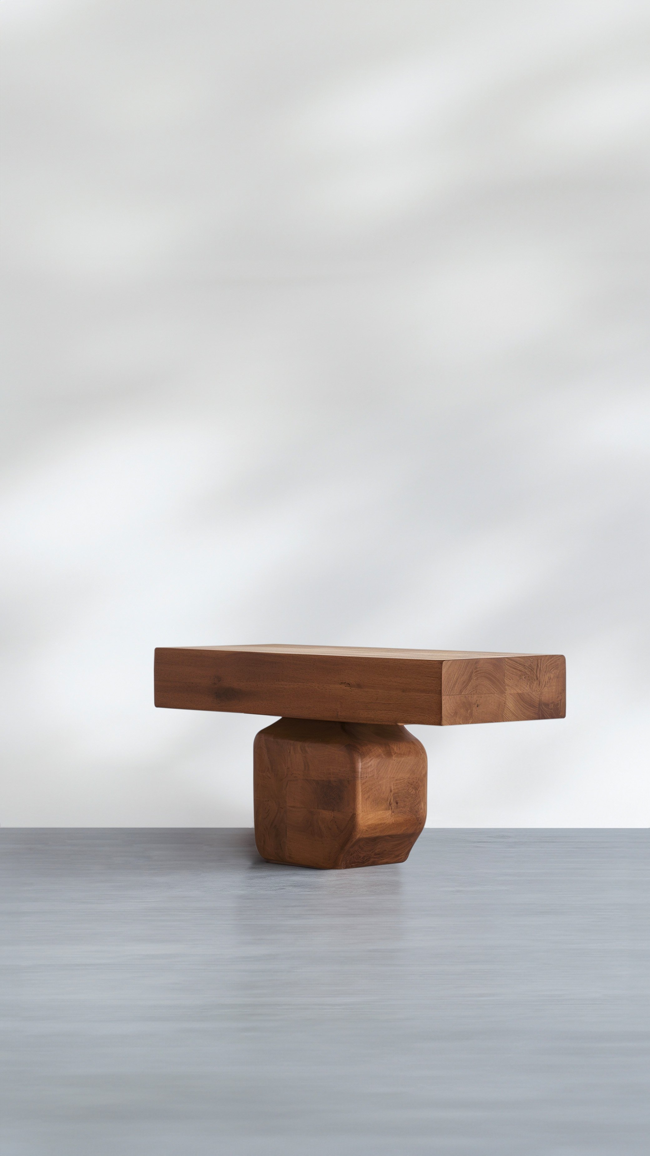 NONO Elefante Foyer Table 09, Oak Precision, Minimalist Elegance – 5.jpg