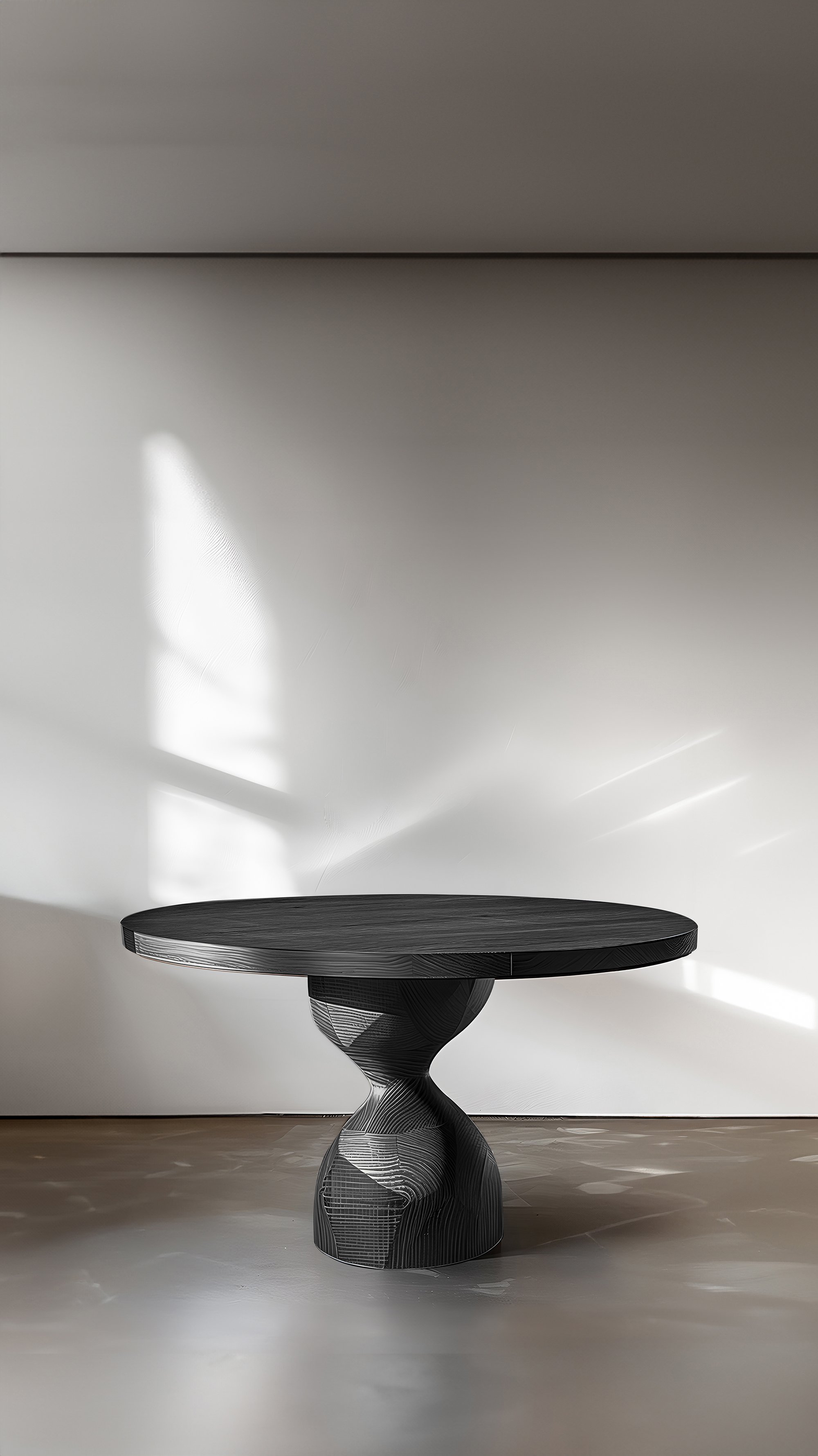 Sculptural Desks No04, Black Solid Wood Elegance by Socle & Joel Escalona - 5.jpg