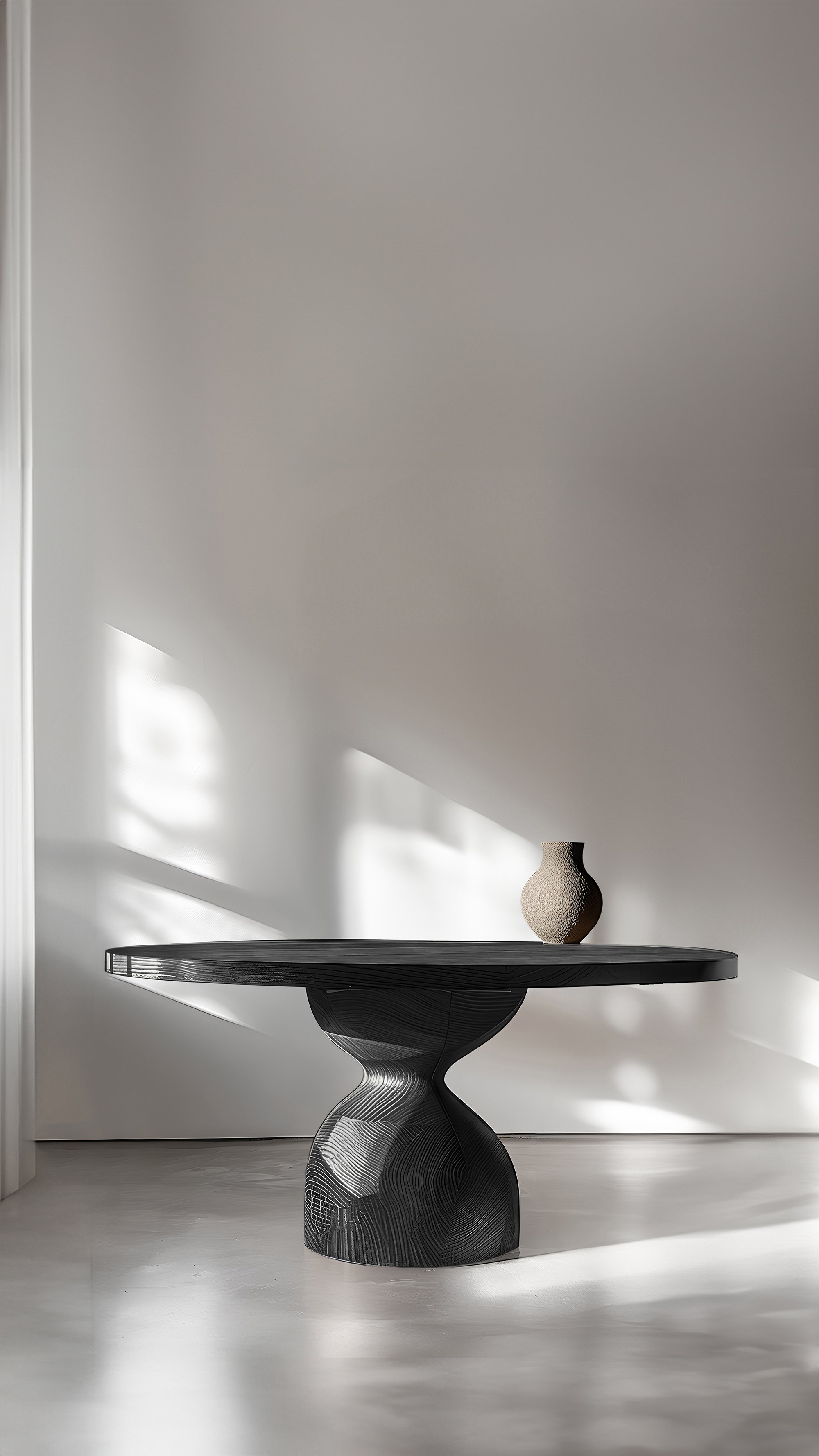 Sculptural Desks No04, Black Solid Wood Elegance by Socle & Joel Escalona - 6.jpg