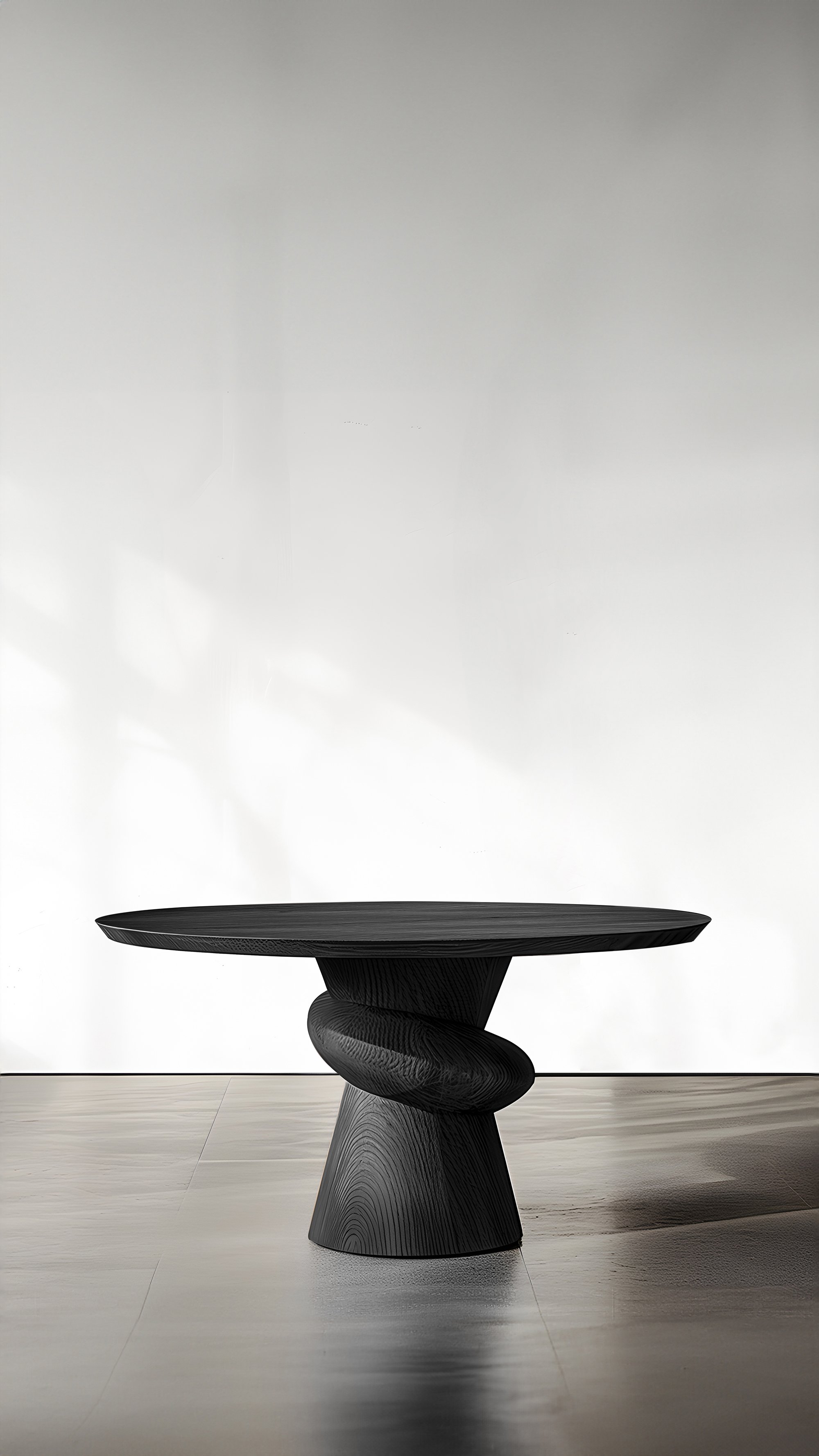 Desks and Writing Tables No09, Socle Series in Black Wood by Joel Escalona - 4.jpg