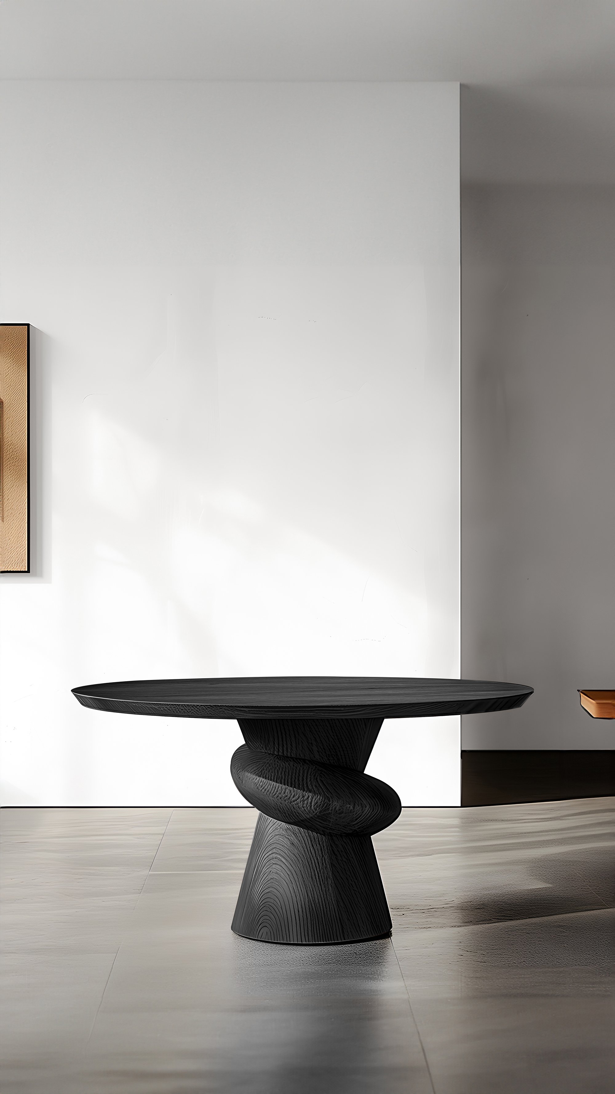 Desks and Writing Tables No09, Socle Series in Black Wood by Joel Escalona - 5.jpg