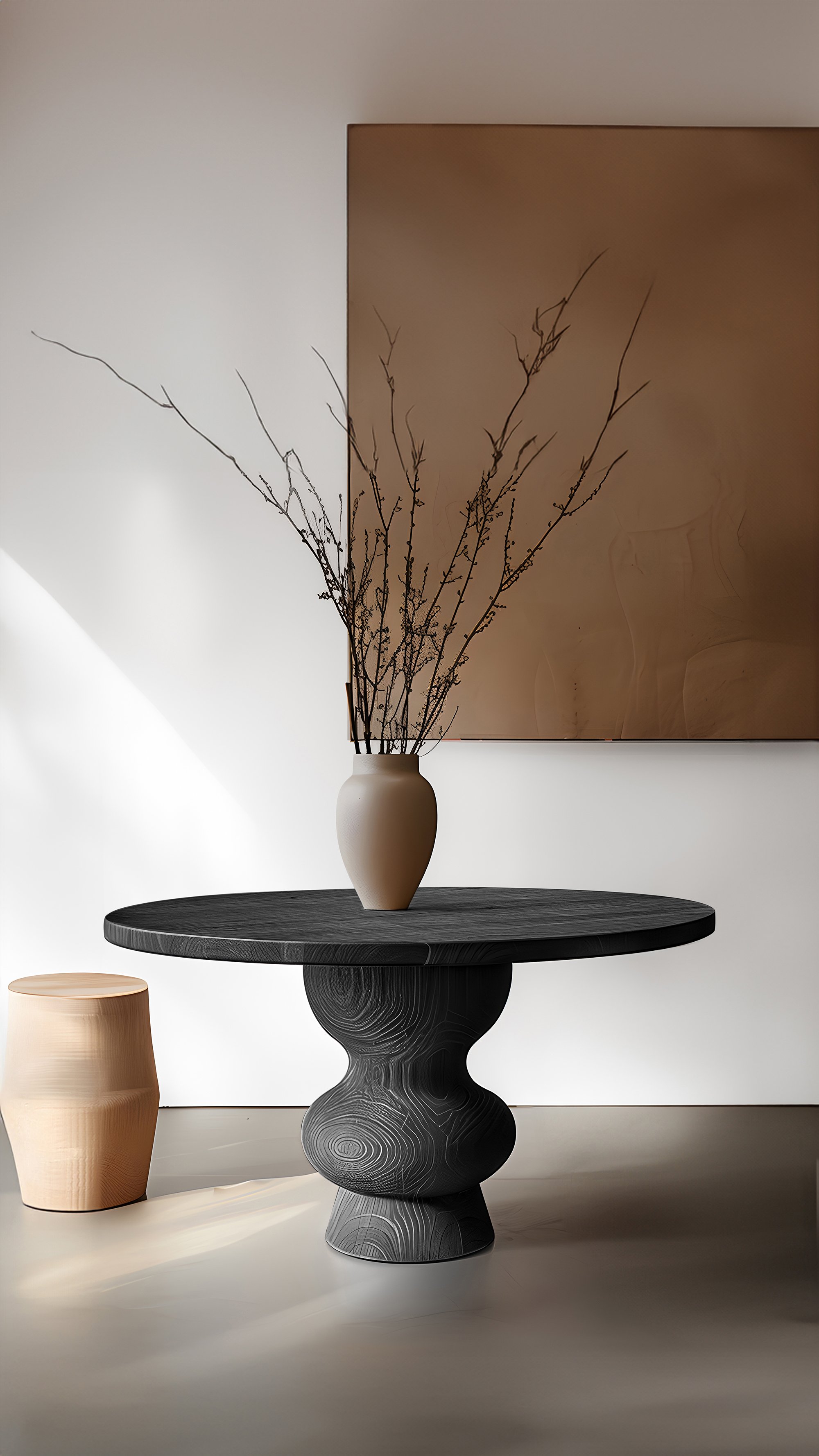 Serve in Style with Socle Serving Tables in Black Solid Wood by NONO No13 - 5.jpg