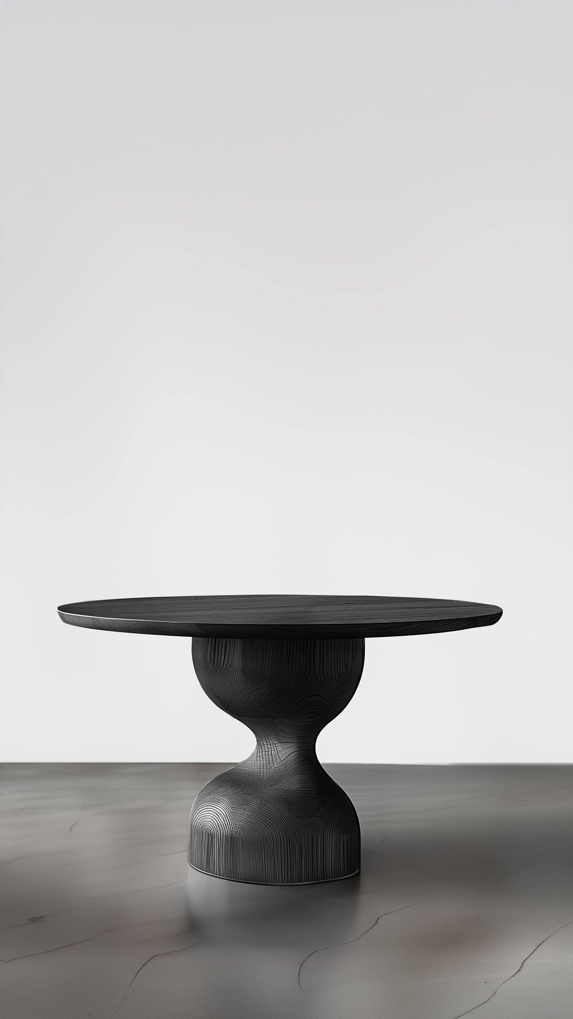 Card and Tea Tables No20, Elegance in Black Solid Wood by Socle Series NONO - 5.jpg