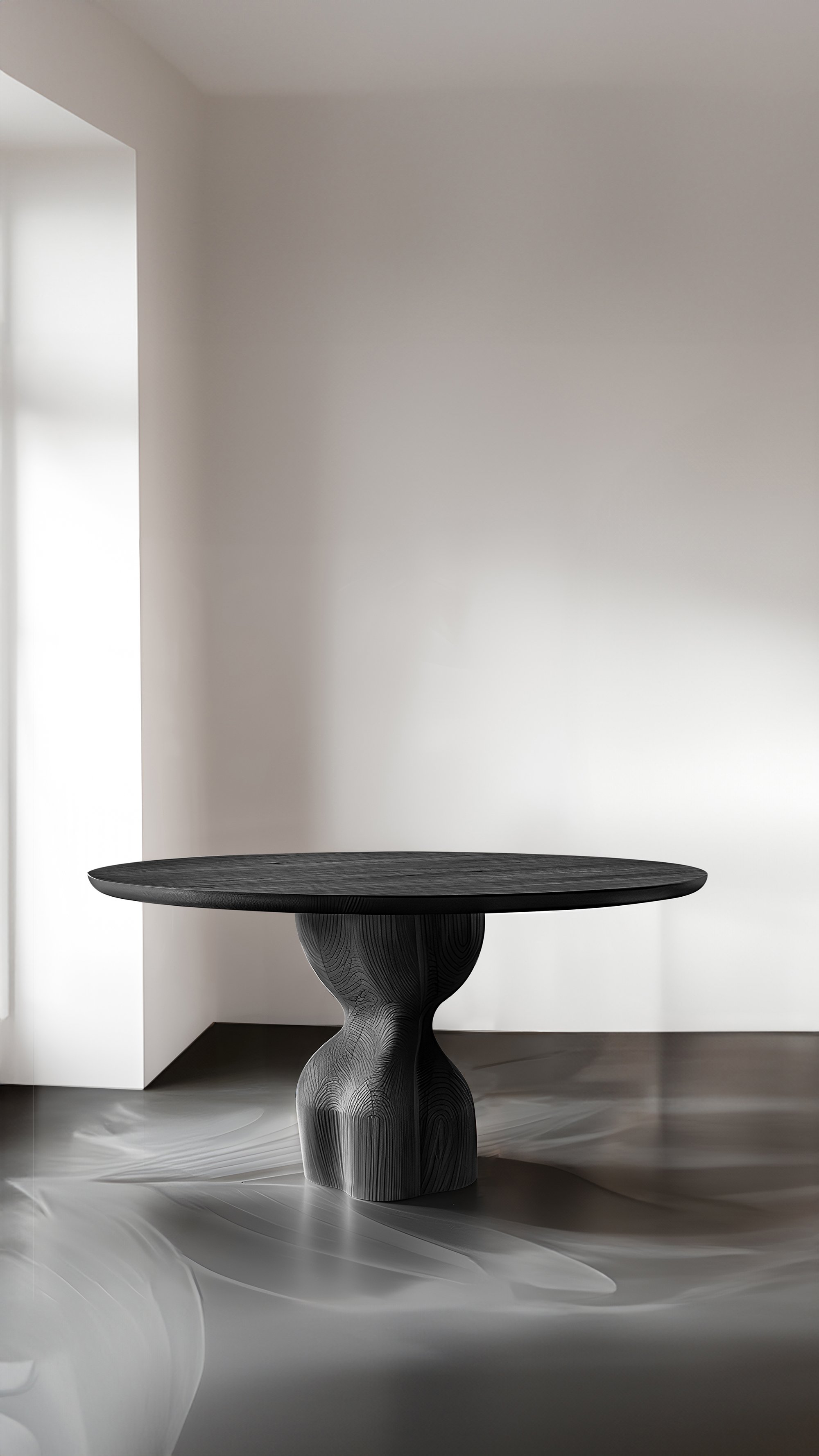 Card and Tea Tables No20, Elegance in Black Solid Wood by Socle Series NONO - 7.jpg