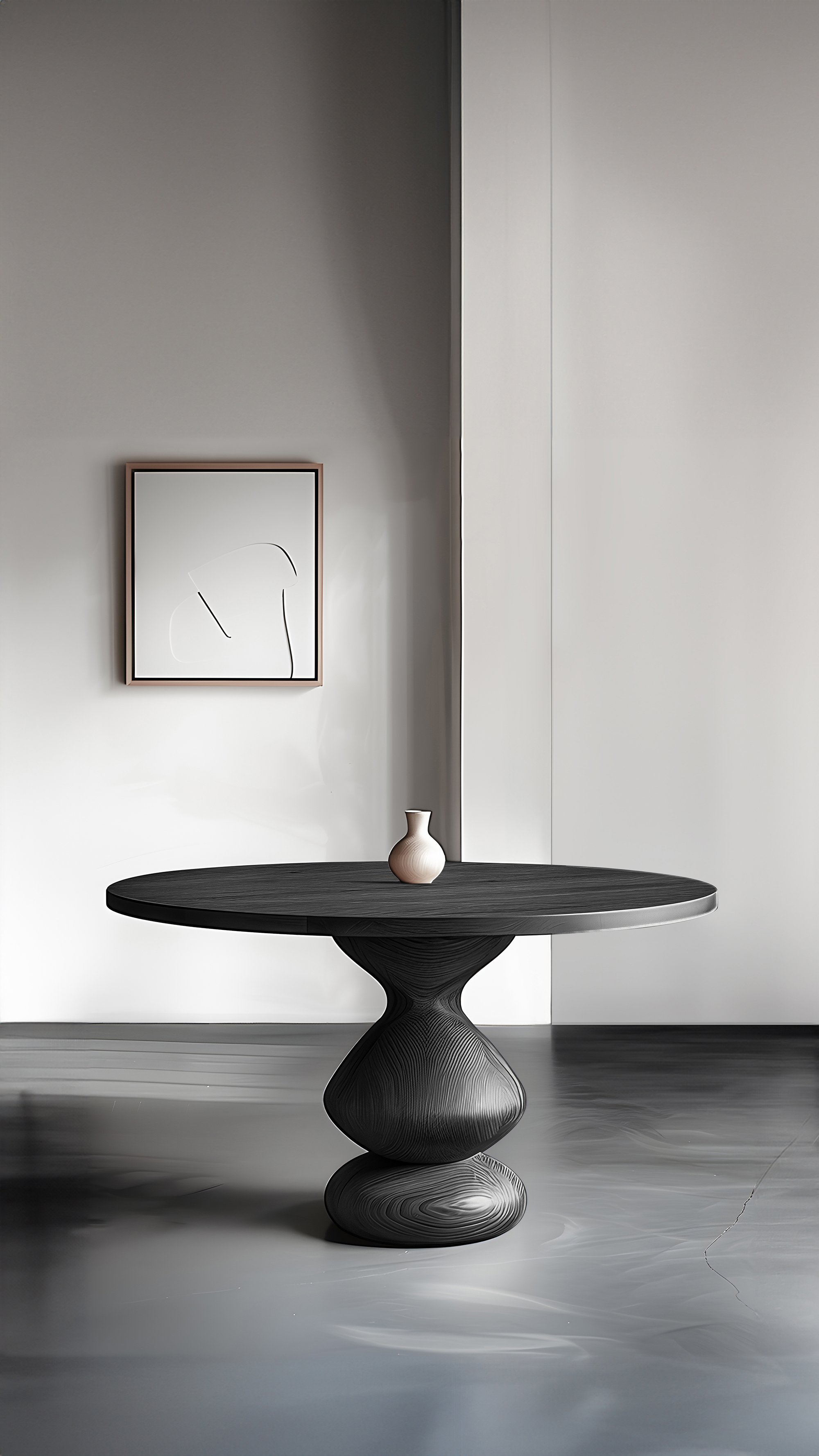Serve with Style in Black Solid Wood, Socle Serving Tables by NONO No21 - 5.jpg