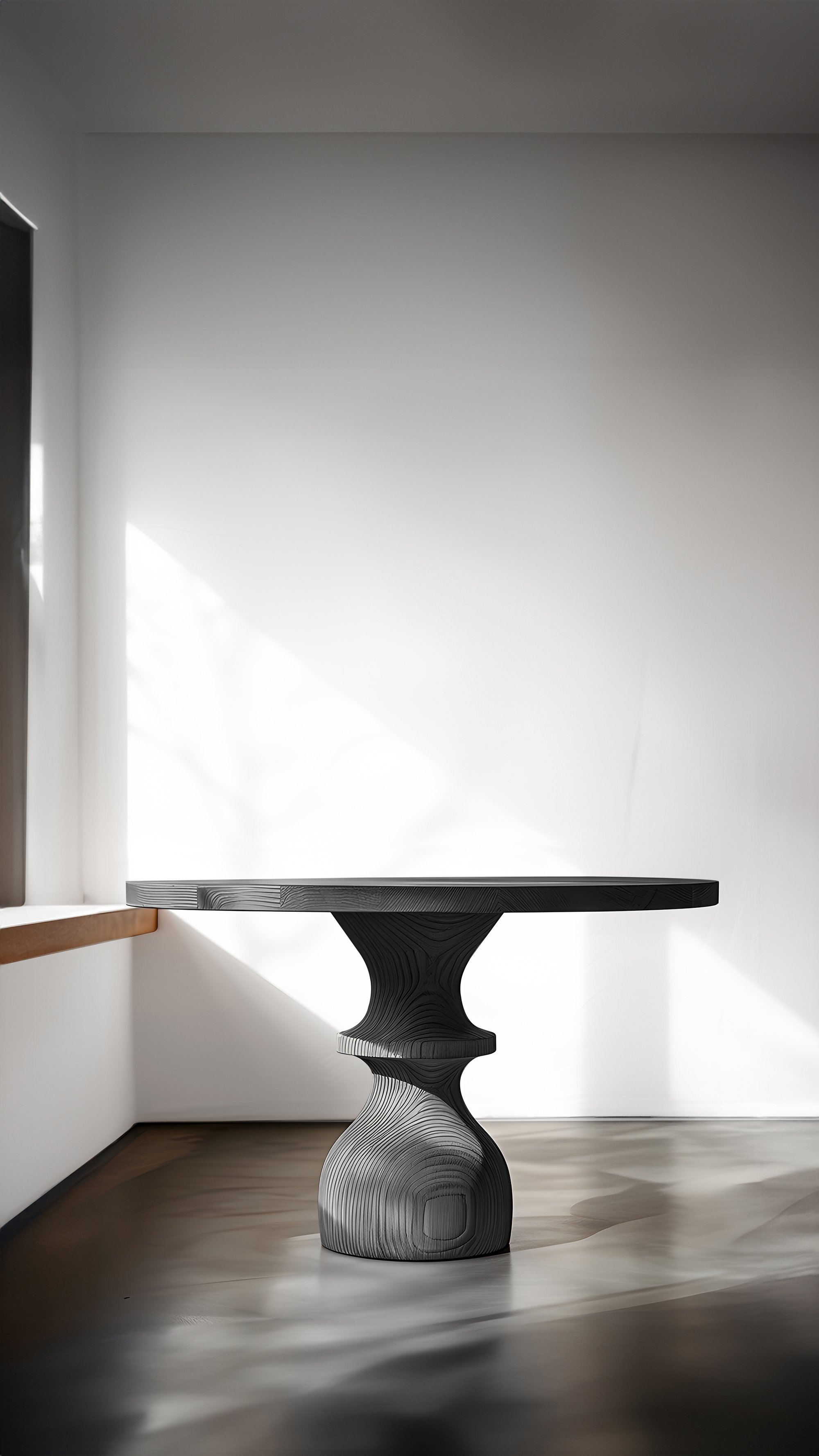 Joel Escalona Designs No22, Socle Dessert Tables in Black Solid Wood - 7.jpg