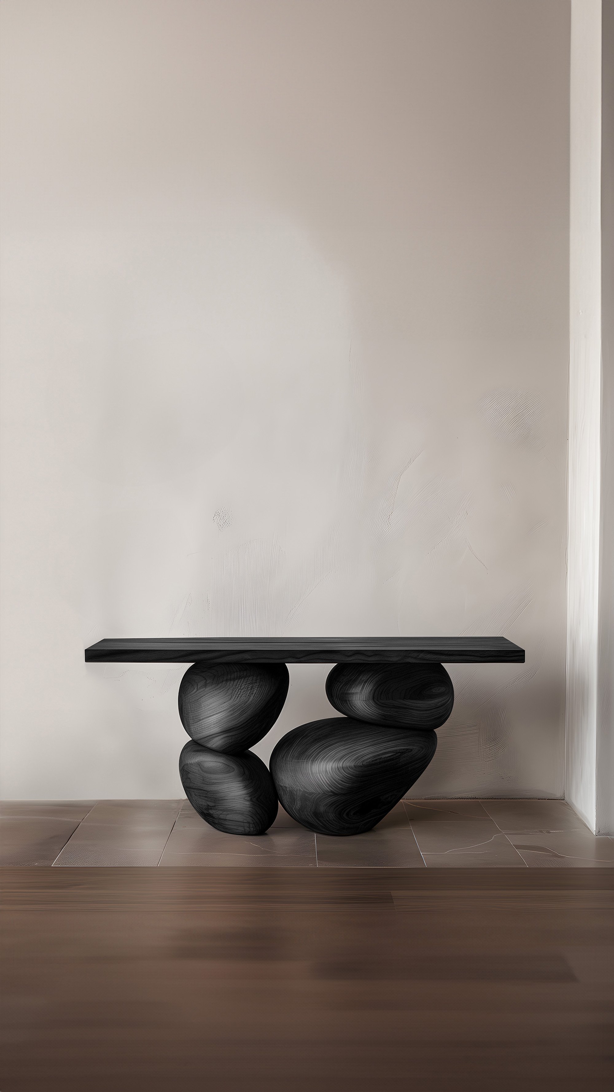 NONO Elefante Table 32, Swirl Base, Black Tinted Wood by Escalona — 4.jpg