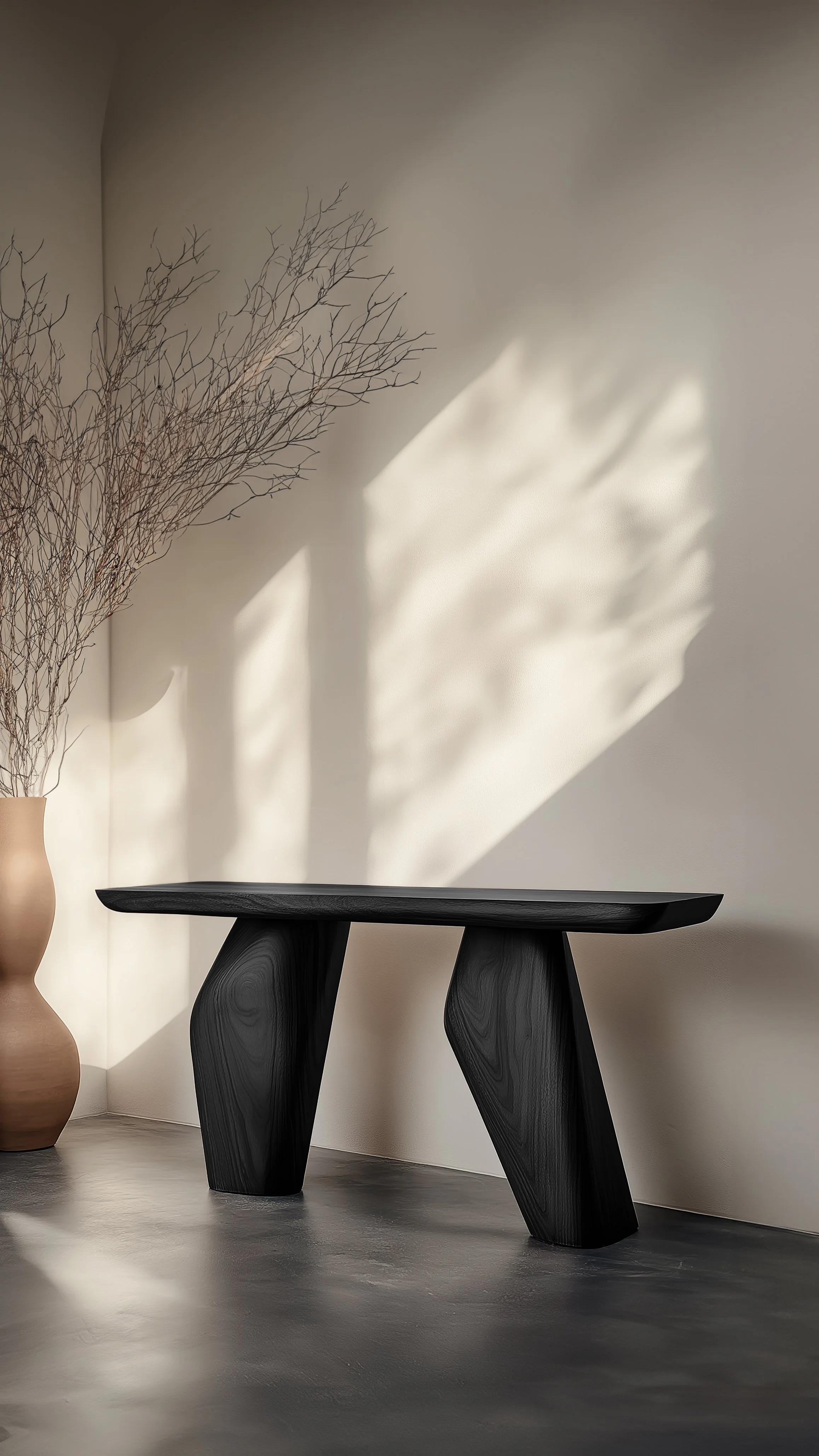 Solace No1 Console Table – Sculptural Wood Form, Design by Joel Escalona — 6.jpg