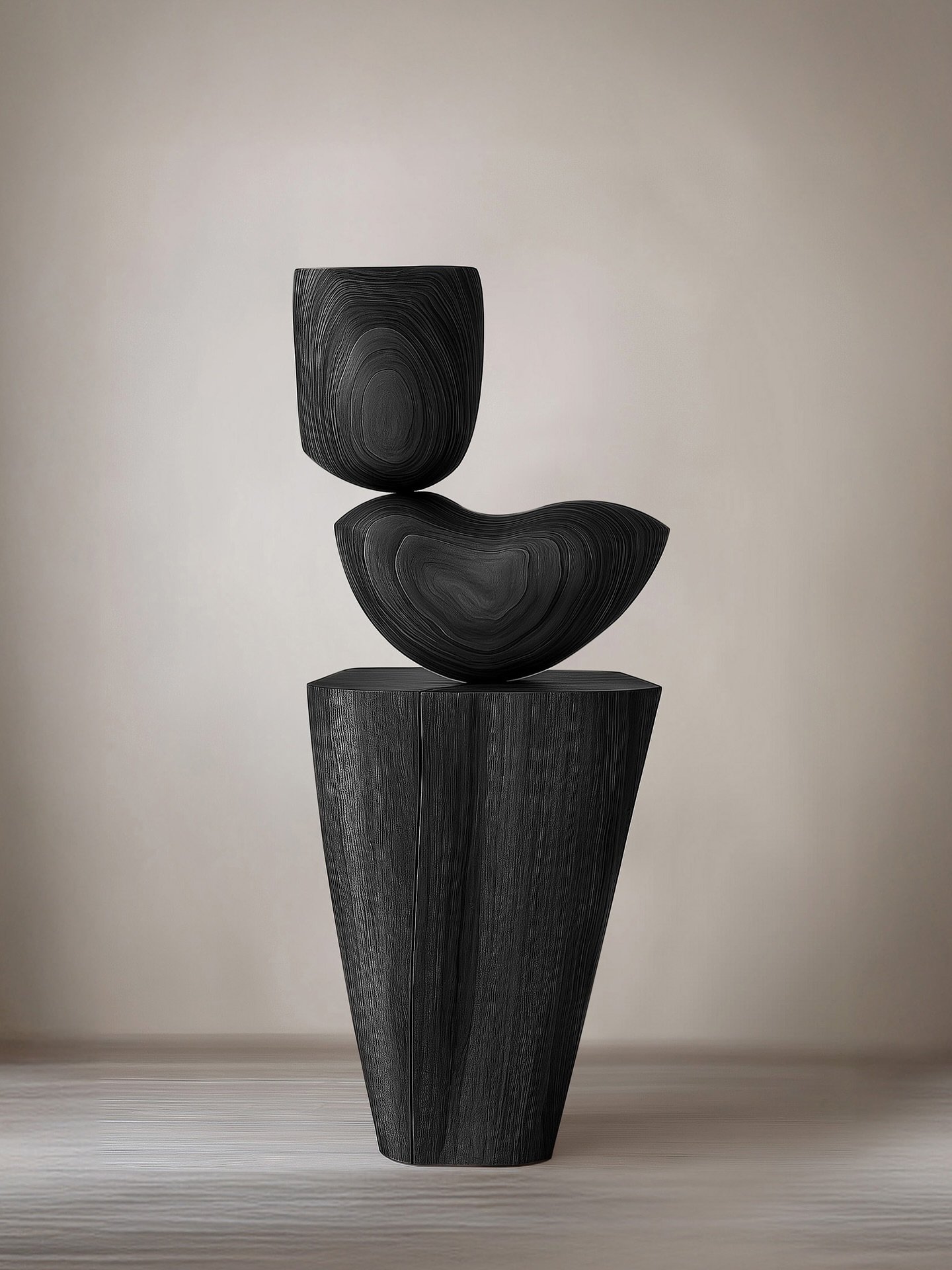 In the Lull collection, we wanted to explore how simplicity can evoke deep feelings. The rounded shapes are soft, almost comforting, while the strong bases add a sense of stability. It&rsquo;s like finding comfort in the familiar while standing on so