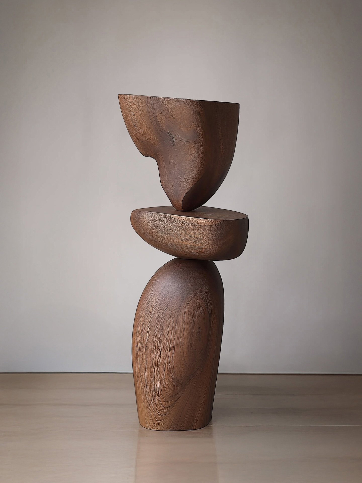 Lull is about finding beauty in the tension between opposites. The soft curves of the sculptures feel almost vulnerable, but the strong bases give them a sense of security. It&rsquo;s that push and pull between fragility and strength that makes each 