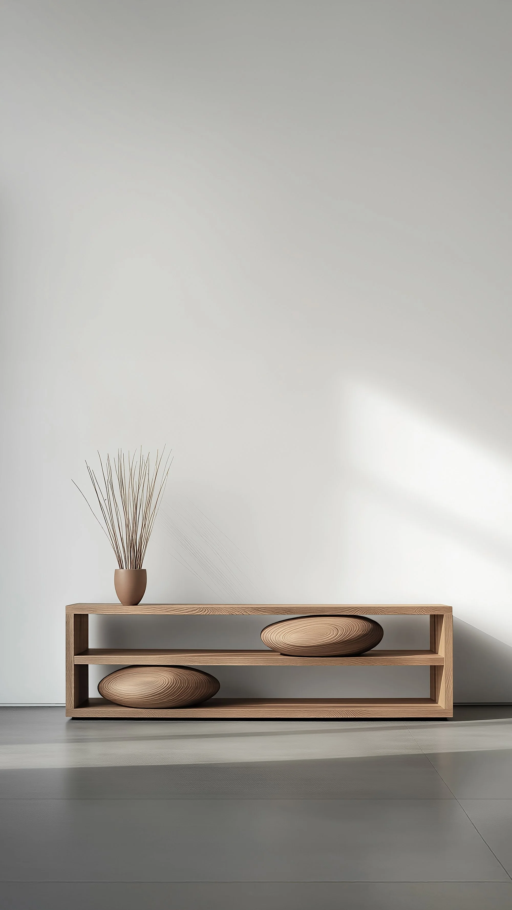 Low Table Sereno No53, Sculptural Base Minimal Furniture by Joel Escalona — 3.jpg