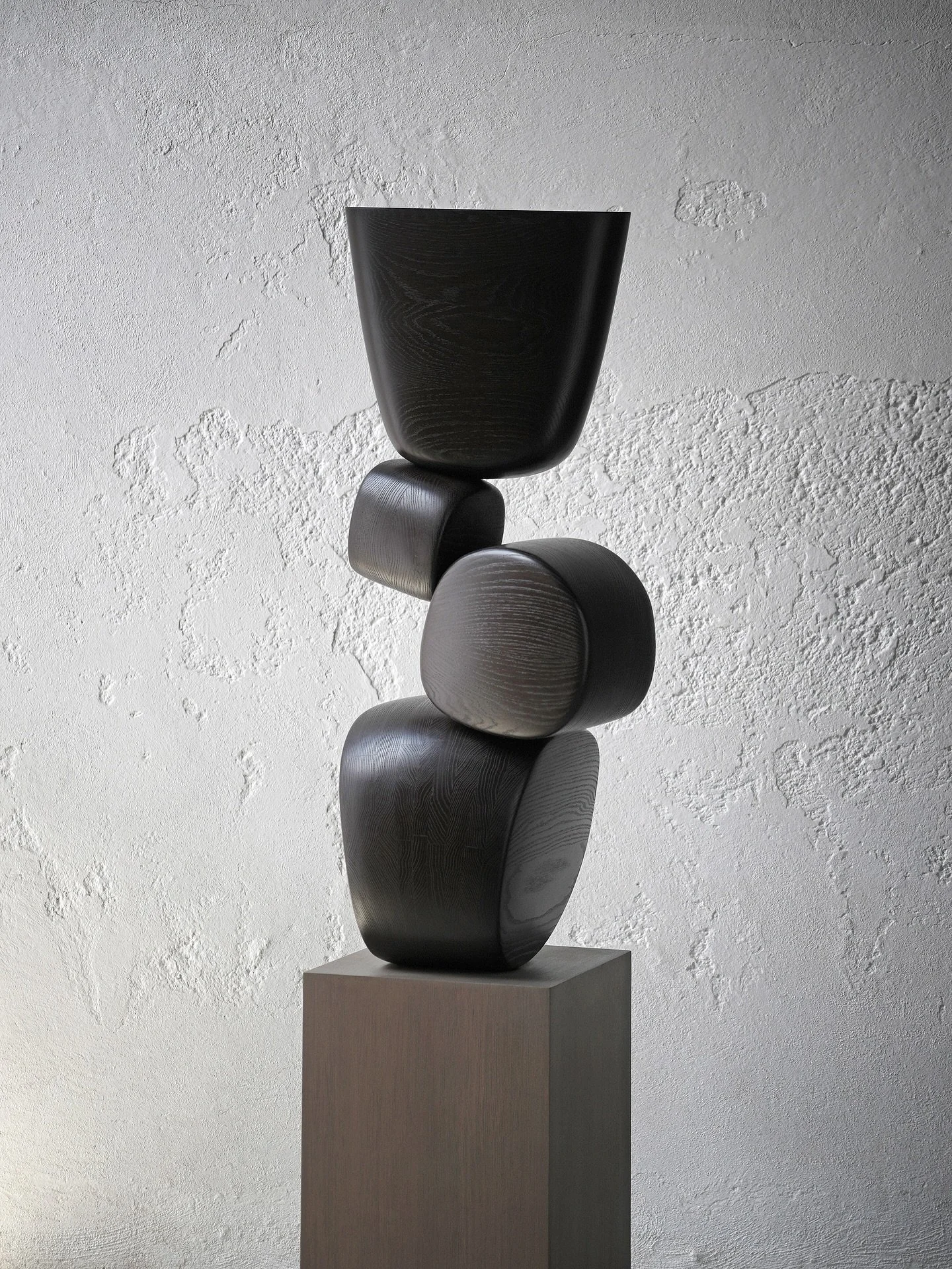 When we were designing the Lull sculptures, we thought about how the wood connects us to nature. The grain, the texture, the color&mdash;all of it reminds us that we&rsquo;re working with something that was once alive. We didn&rsquo;t want to hide th