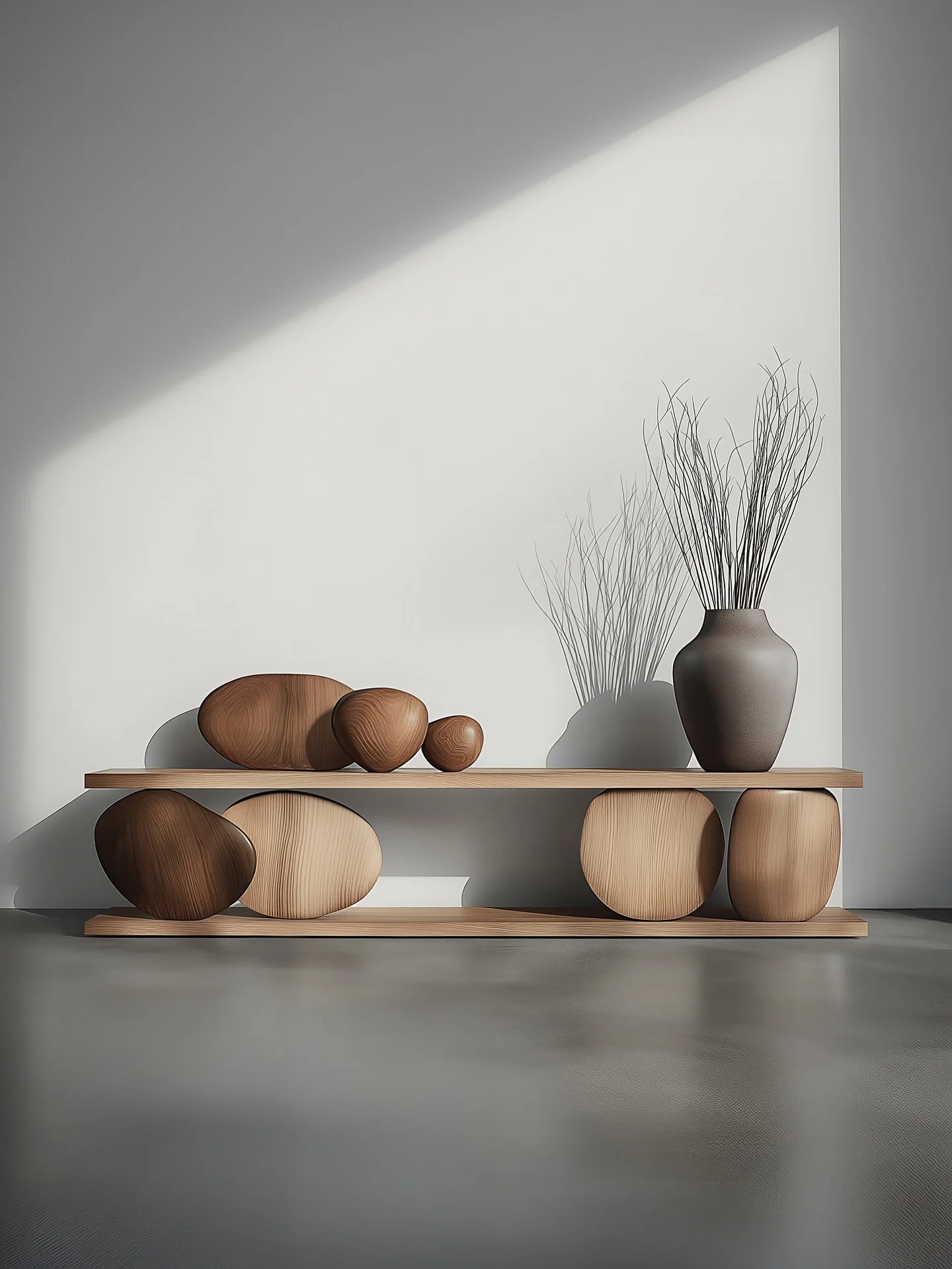 The console tables in the Sereno Collection are all about balance. We combined clean lines with natural wood to create pieces that are both functional and beautiful. Each table is a harmonious blend of art and practicality.

&mdash;
For inquiries, co