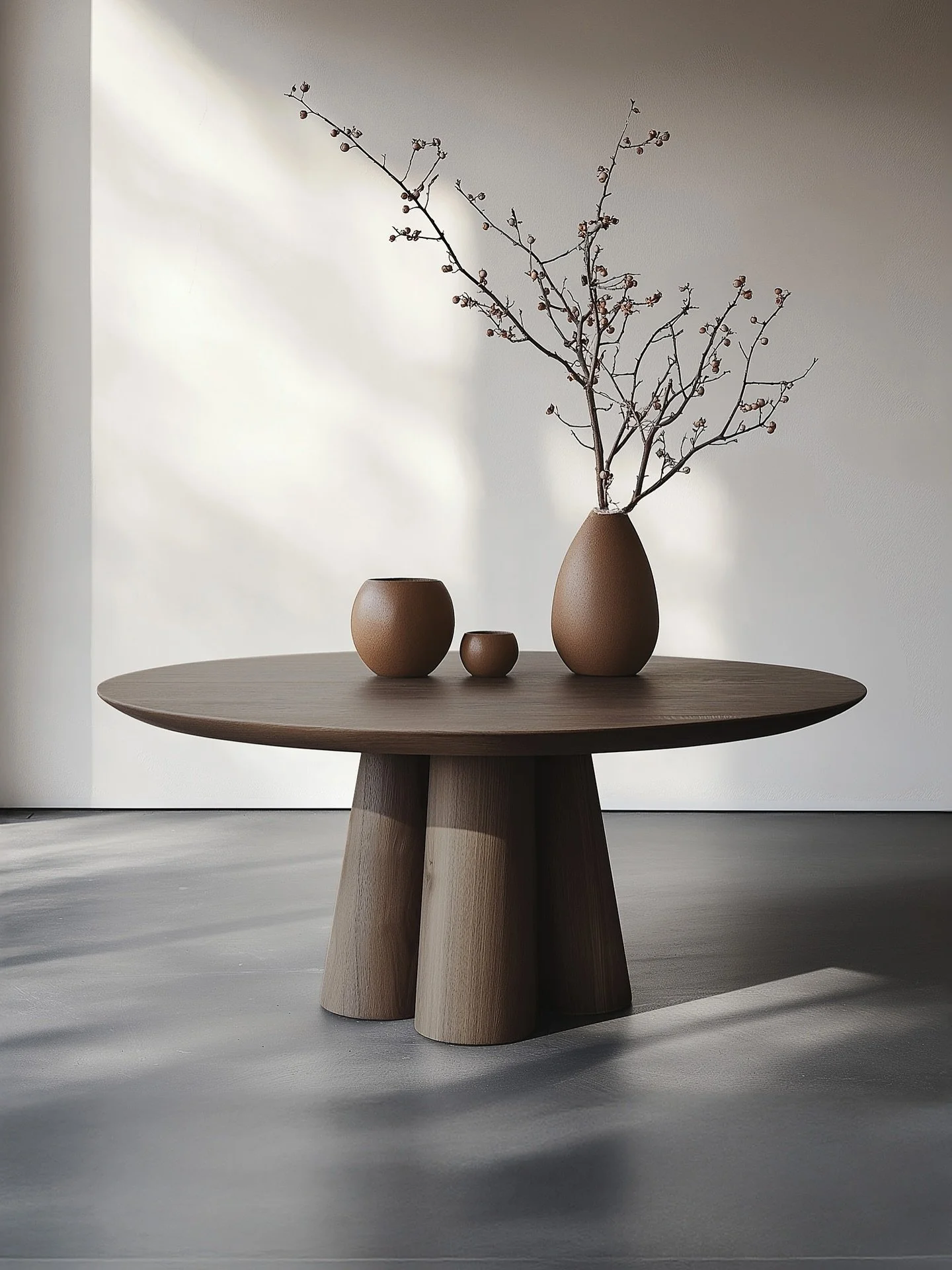 The Scarpa Dining Table&rsquo;s design process was a journey through Scarpa&rsquo;s architectural world. Each element, from the round top to the cylindrical base, is inspired by his work, creating a table that&rsquo;s both functional and artistic.

&