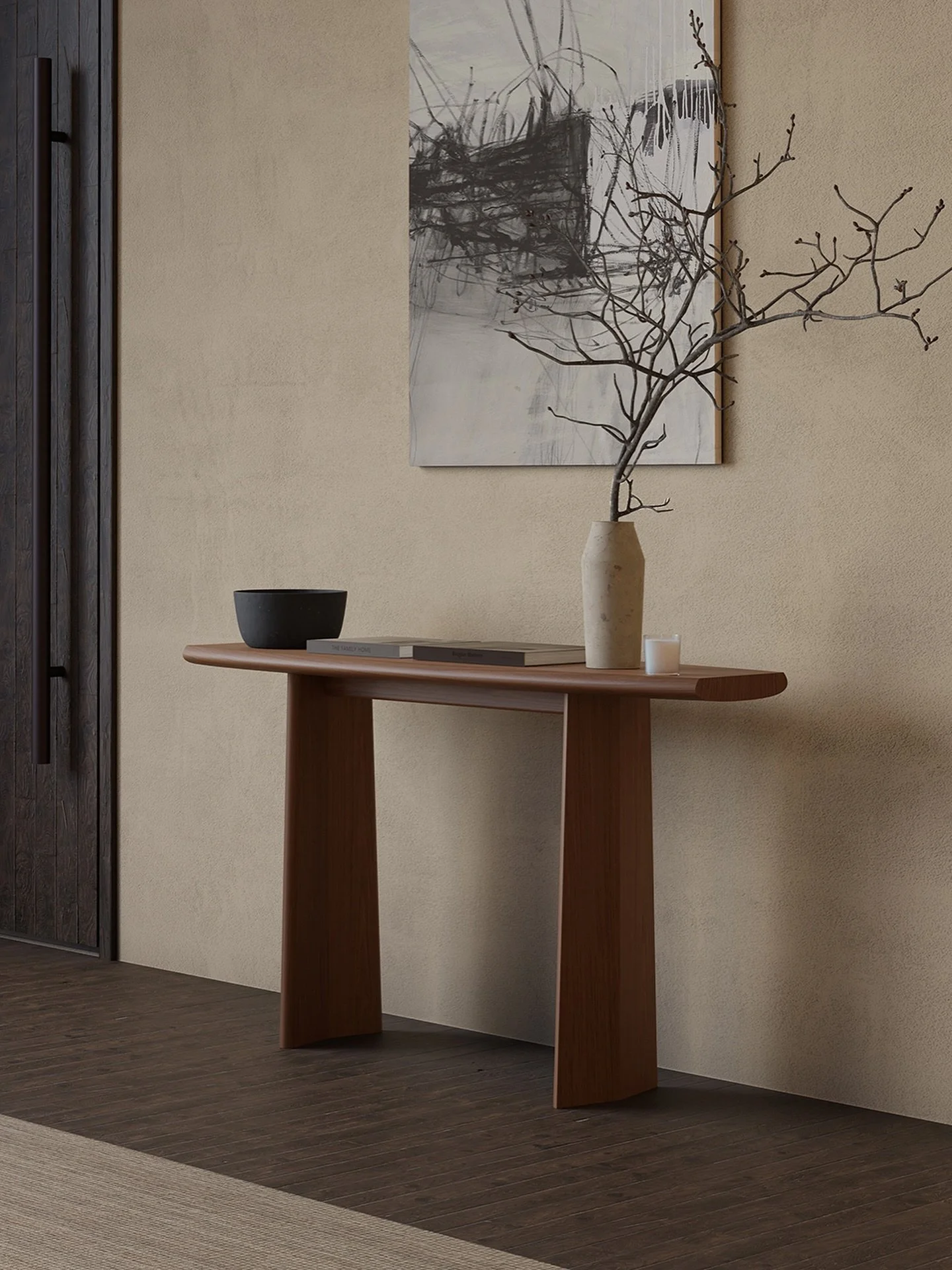 The Peana Table is a perfect blend of art and function. Inspired by the raw beauty of Brutalist design, its solid white oak construction and soft curves create a piece that&rsquo;s both practical and aesthetically pleasing.

&mdash;
For inquiries, co