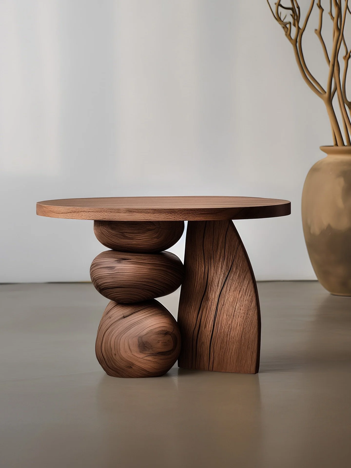 When we crafted the side tables in the Elefante Collection, we focused on round shapes to create a sense of harmony. These curves not only soften the look but also make the tables safe and inviting, fitting seamlessly into any room.

&mdash;
For inqu
