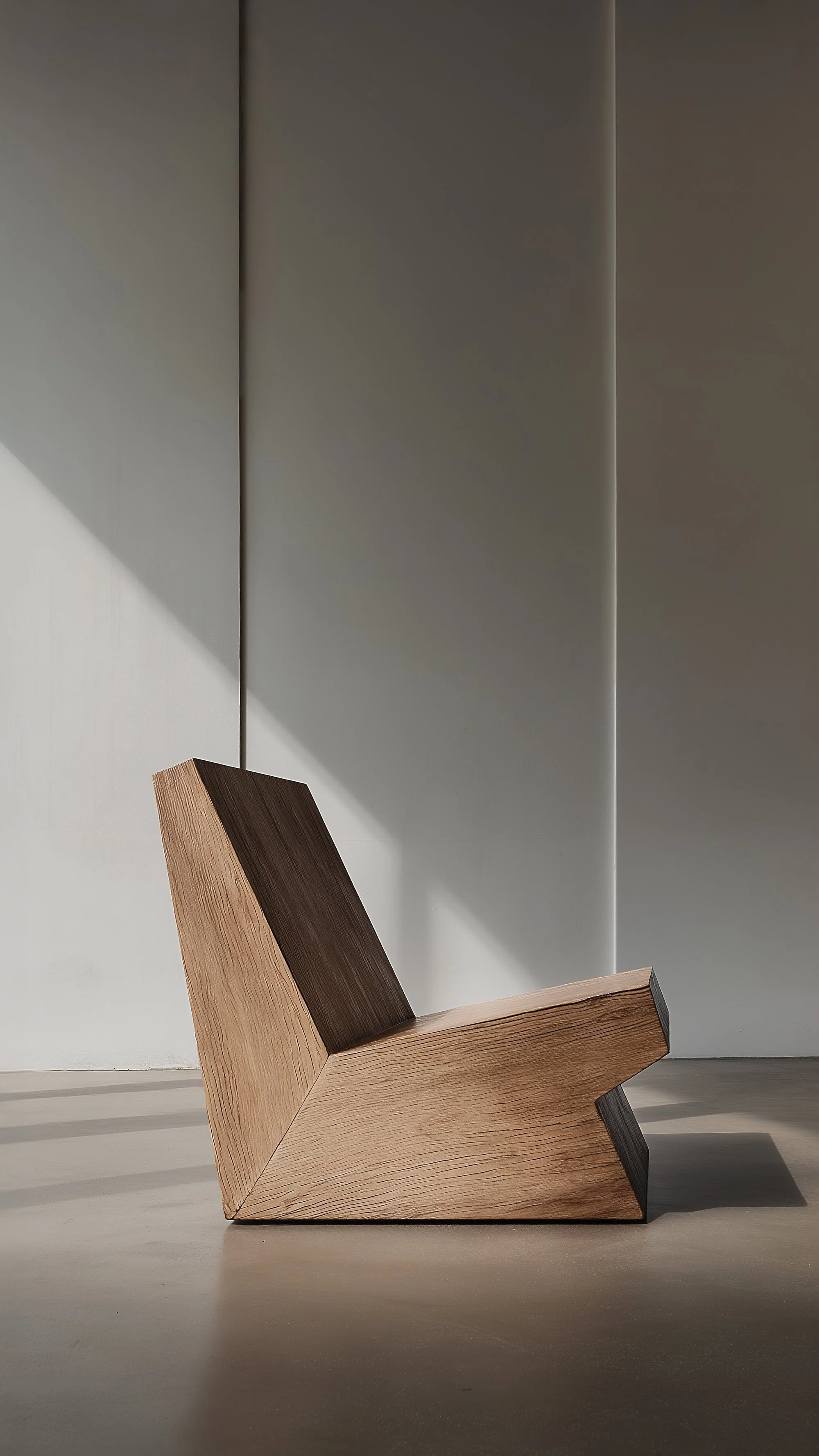 Modern Chair Solid Oak Sculptural Form Muted by Joel Escalona No31 — 5.jpg