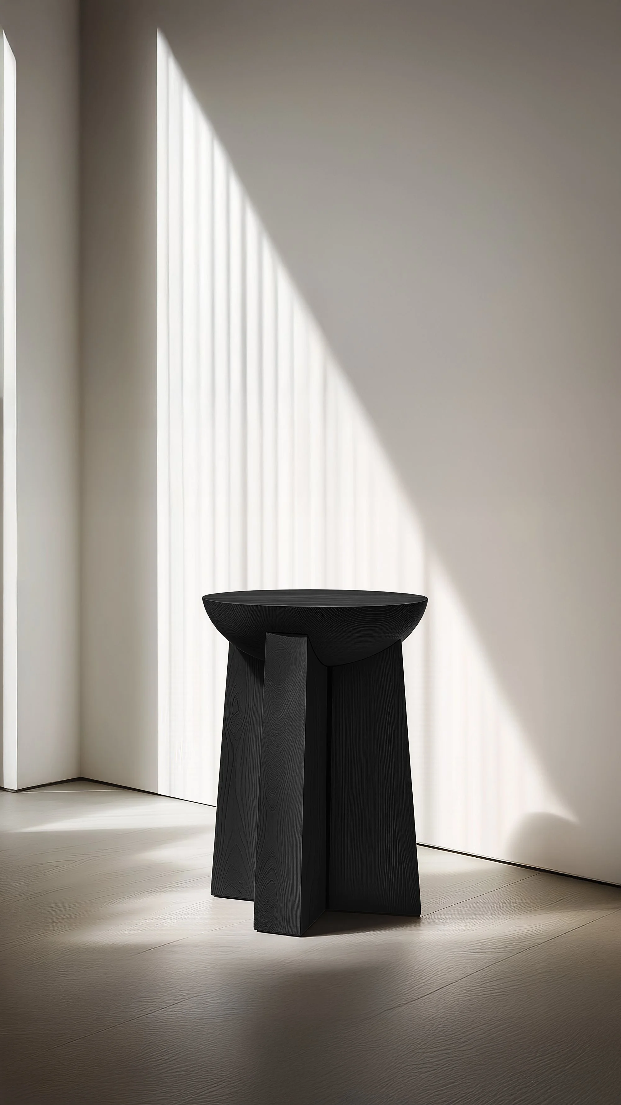 Wooden Stool Socle No93, Contemporary Minimal Furniture by NONO — 6.jpg