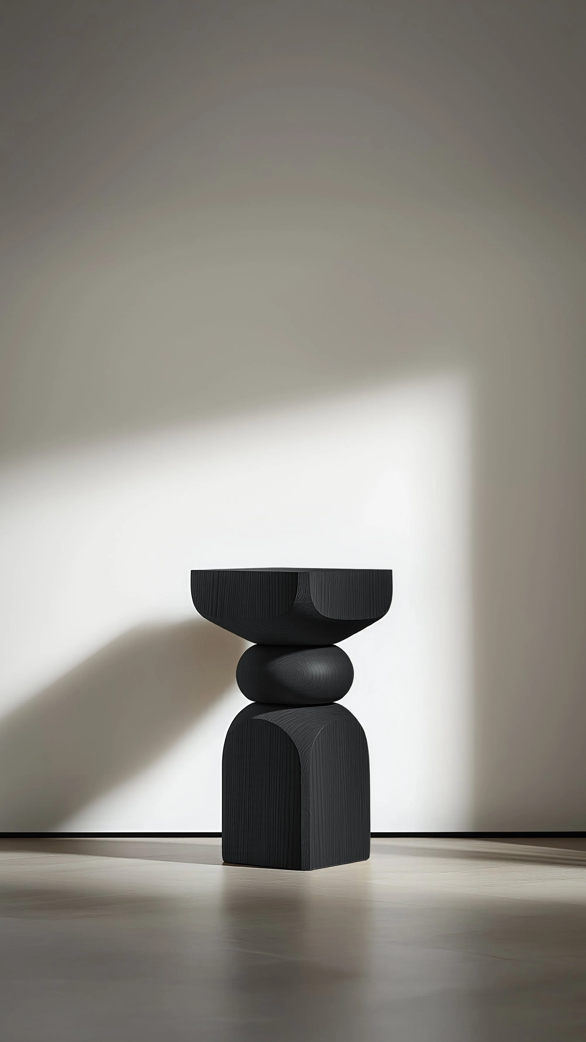 Socle No99 Stool, Wooden Contemporary Piece by NONO — 6.jpg