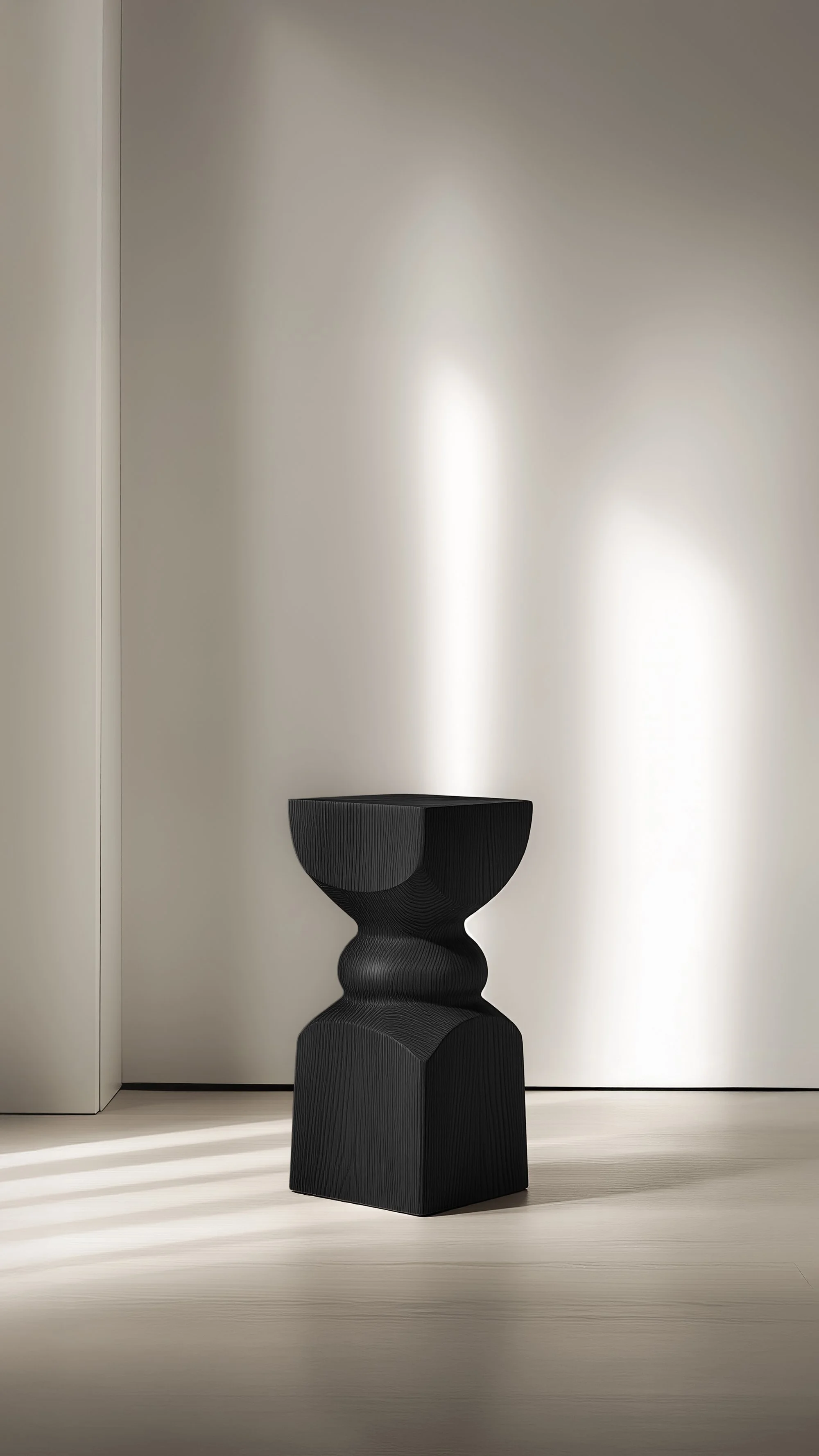 Contemporary Socle No100 Side Table, Solid Wood Design by Joel Escalona — 6.jpg