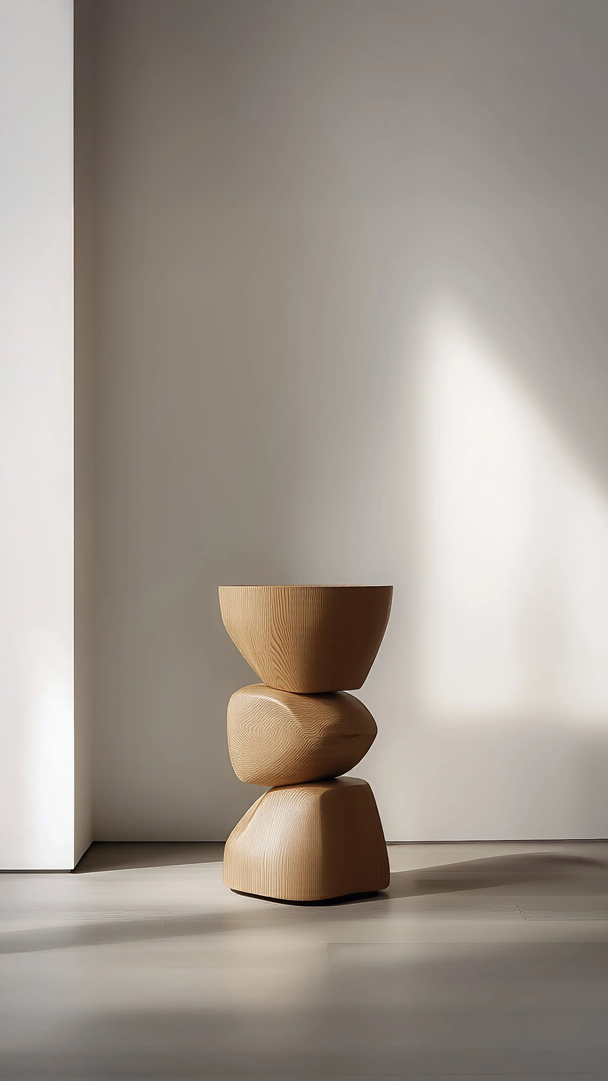 Socle No103 Wooden Stool, Minimal Contemporary Furniture by NONO — 3.jpg