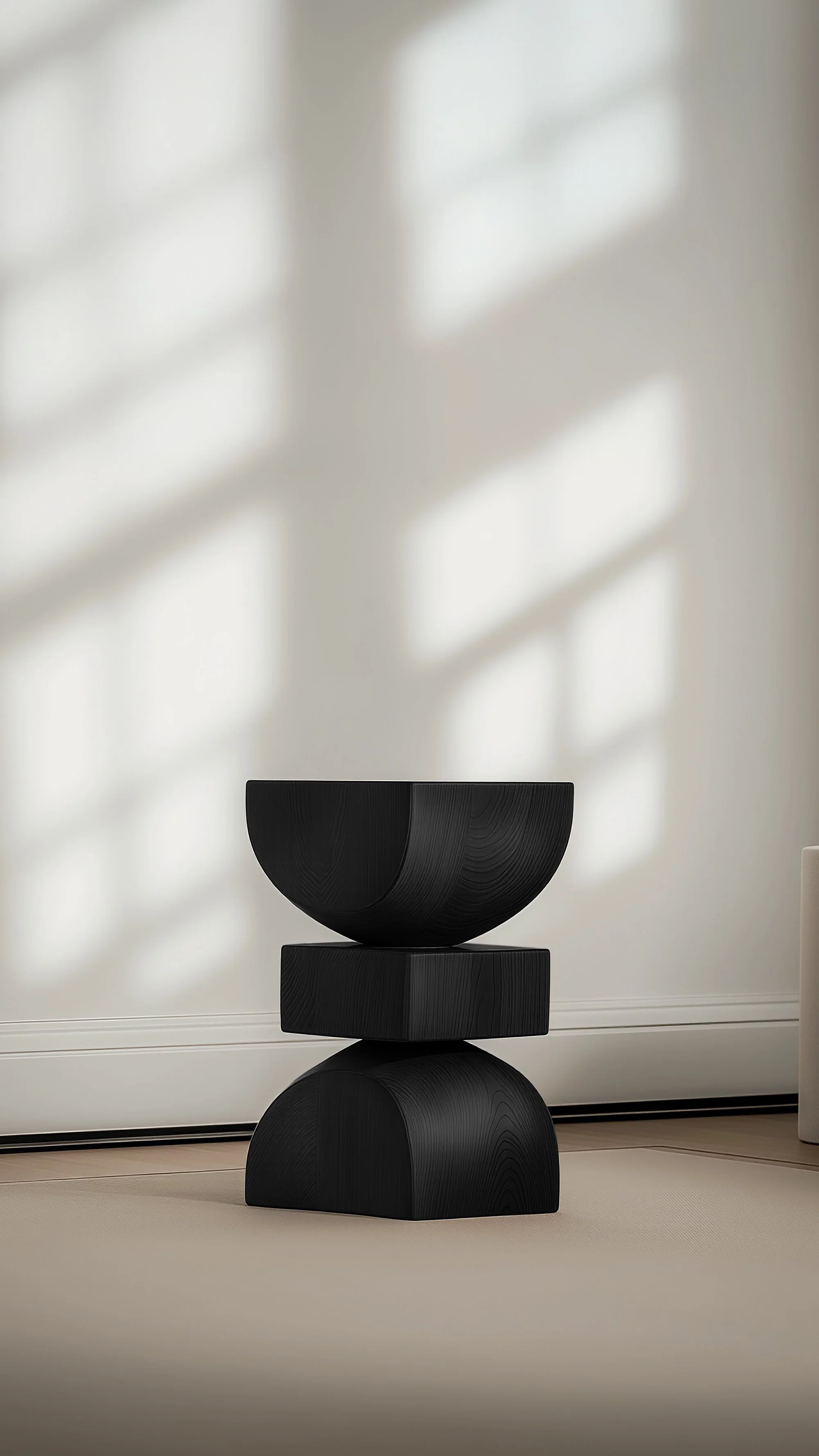 Wooden Stool Socle No112, Minimal Solid Wood Design by Joel Escalona — 6.jpg