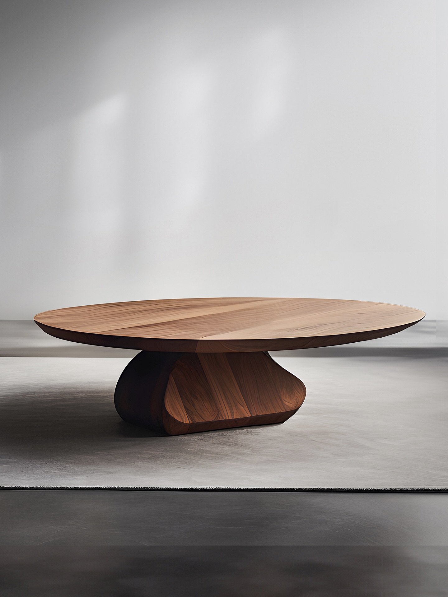 NONO builds the coffee table like a small anchor. Dense mass below, calm surface above. 
The edge feels safe at night. The piece settles into a corner and makes that corner feel intentional.

Get in touch at sales@nono.mx Discover more on www.nono.mx